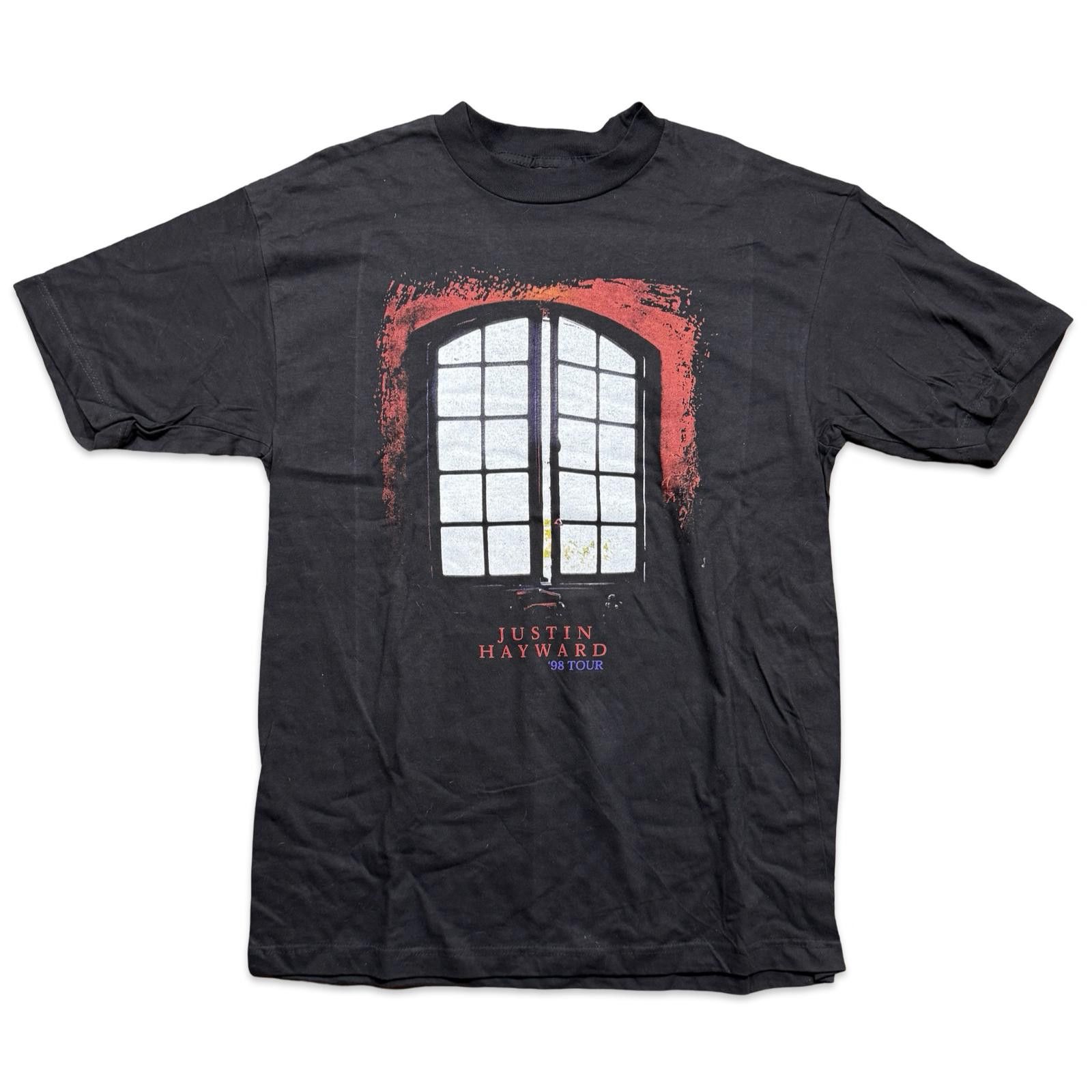 Giant Vintage Justin Hayward 1998 Tour Moody Blues T-Shirt Size US L / EU 52-54 / 3 - 1 Thumbnail