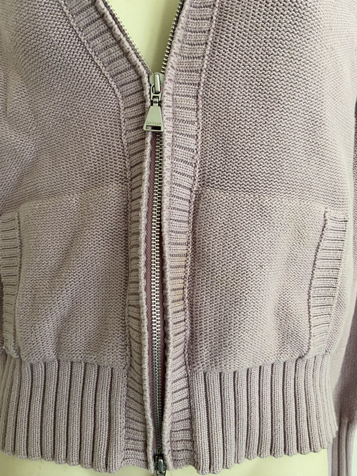Calvin Klein × Designer × Vintage Very rare find! Cute Vintage Deadstock Calvin Klein cardigan Size M / US 6-8 / IT 42-44 - 9 Thumbnail