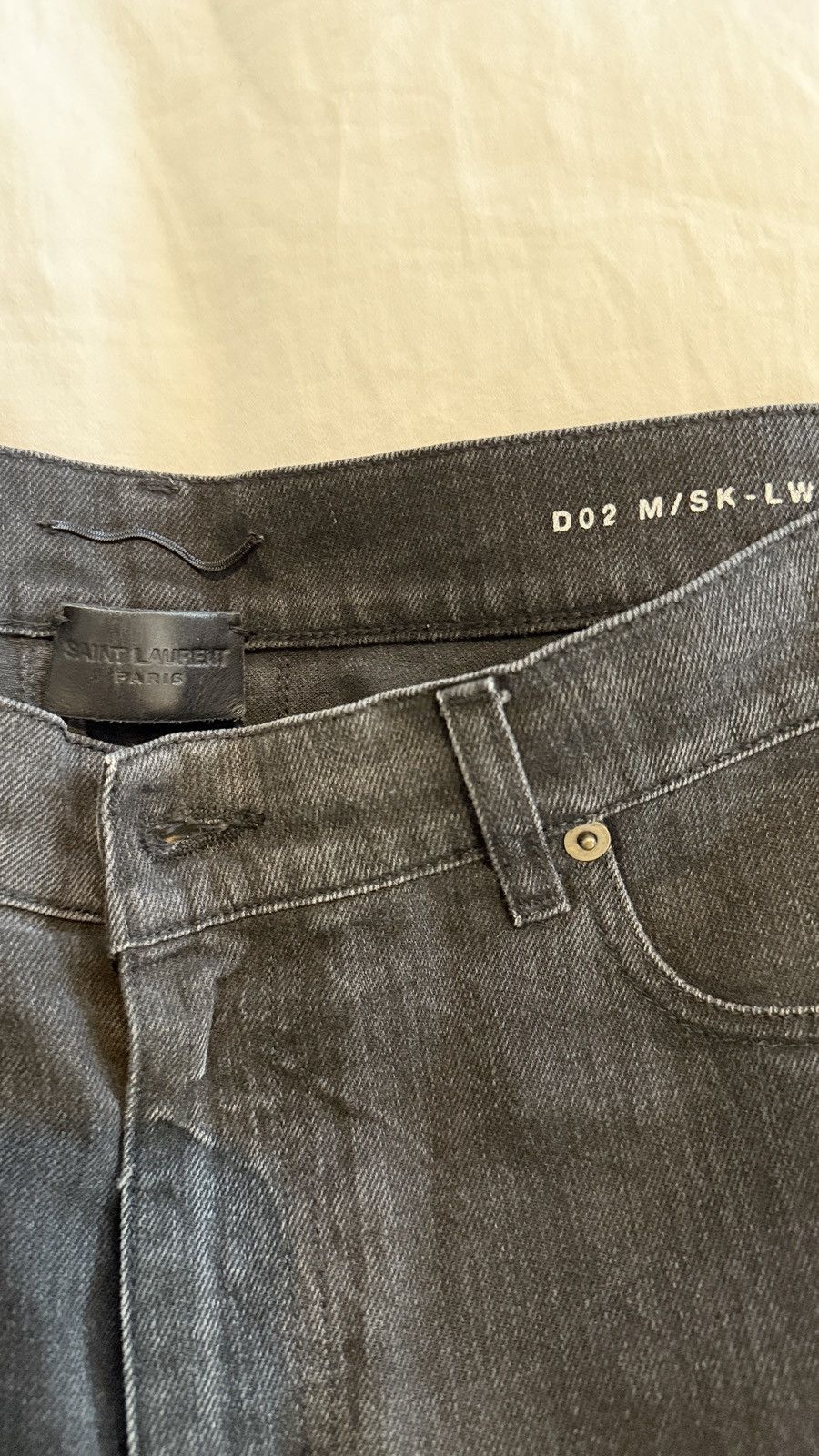 Saint Laurent Paris Saint laurent paris denim Size US 31 - 2 Thumbnail
