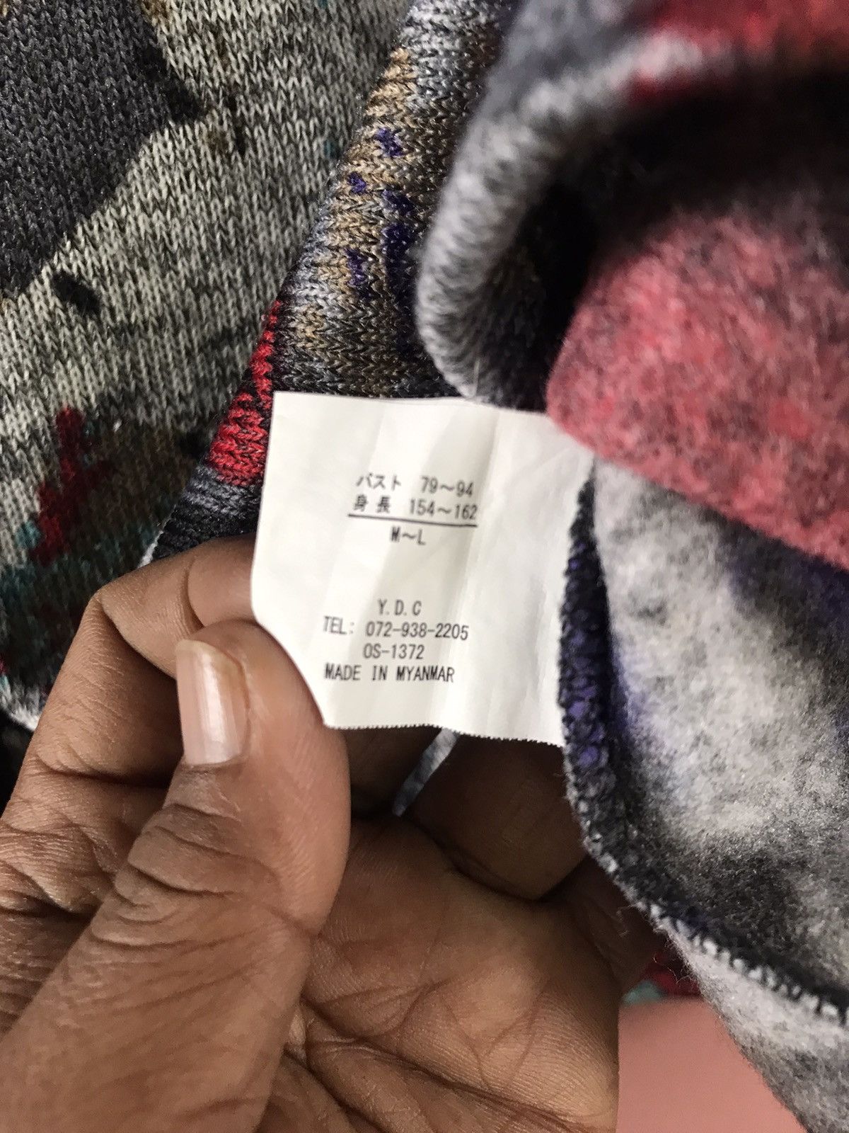 Japanese Brand Multicoloured Designs sweatshirt size M -L Size US L / EU 52-54 / 3 - 3 Thumbnail