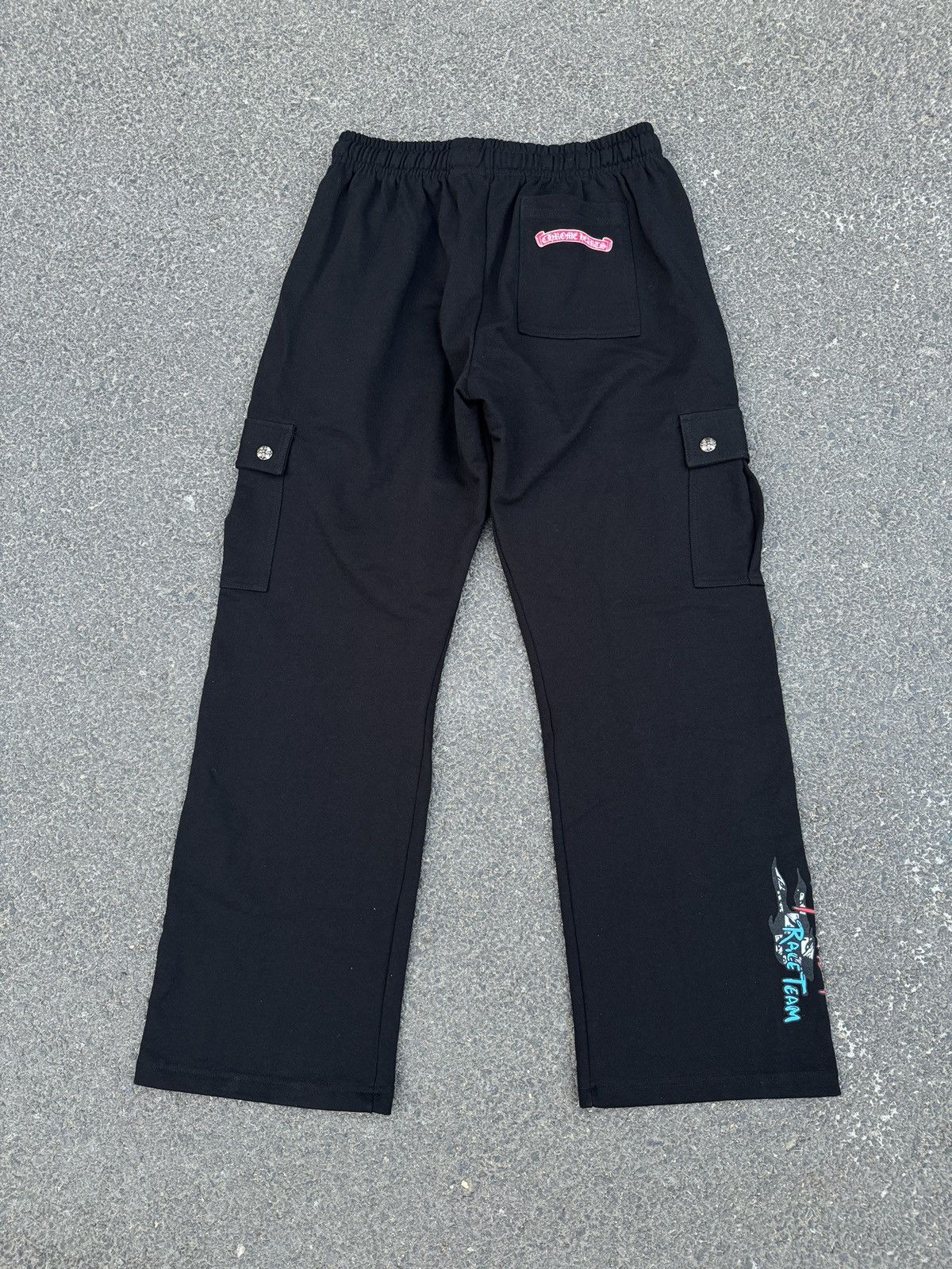 Chrome Hearts Chrome Hearts Mattyboy Stay Fast Race Team Cargo Jogger M Size US 32 / EU 48 - 2 Thumbnail