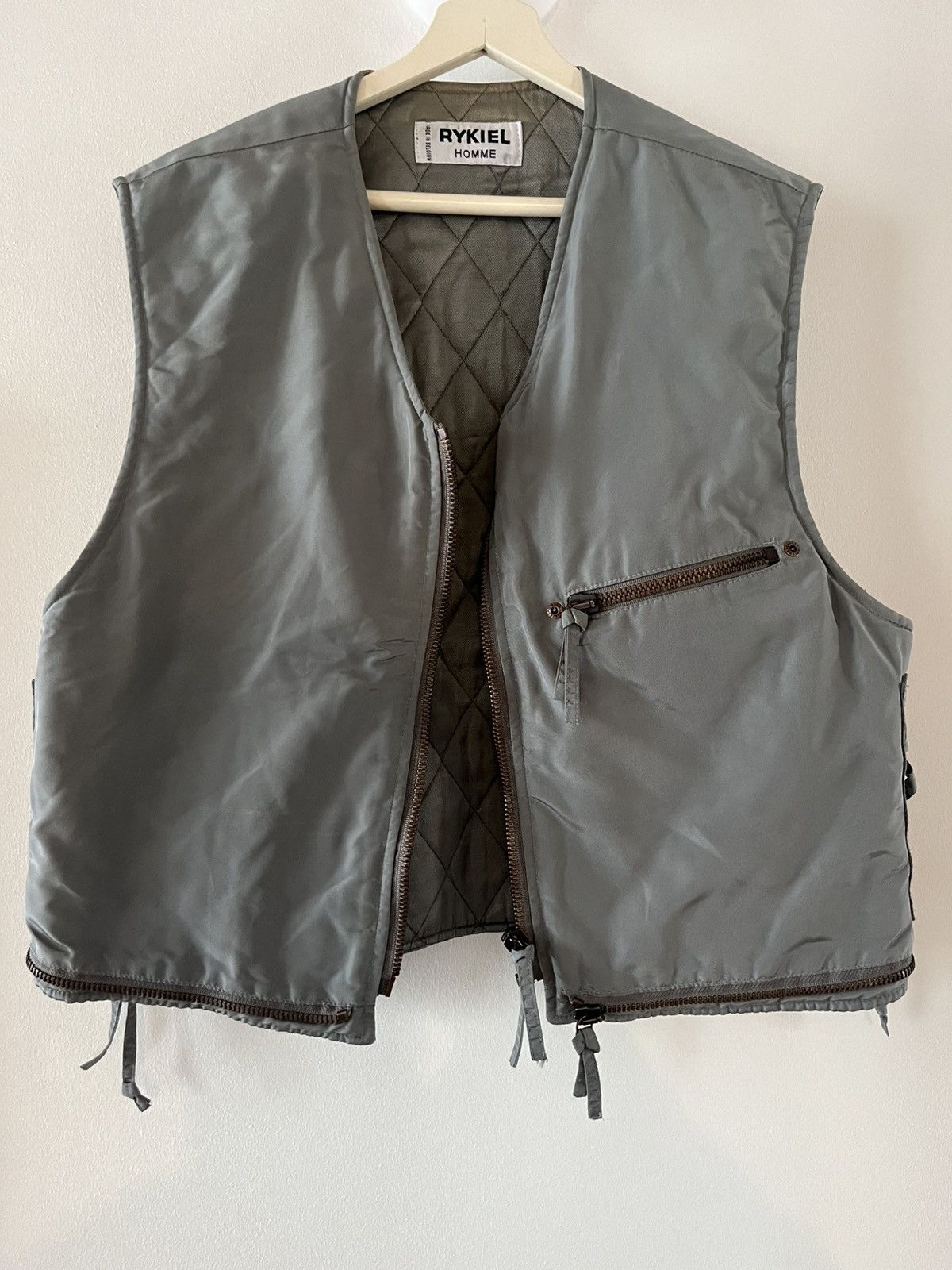 Sonia Rykiel Rykiel Homme Nylon Tactical Vest Size US L / EU 52-54 / 3 - 1 Thumbnail
