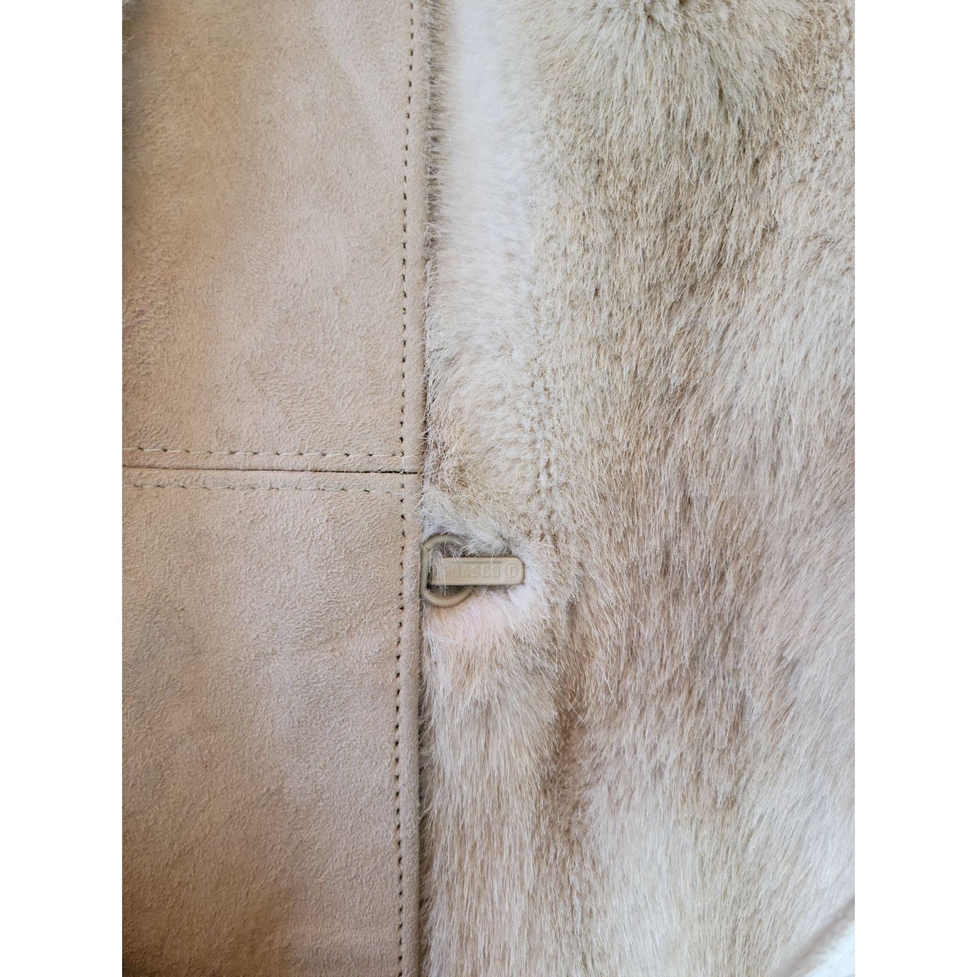 Vintage Vtg 60's Lilli Ann Vegan Faux Fur Penny Lane Coat Sz S Belte Size S / US 4 / IT 40 - 8 Thumbnail
