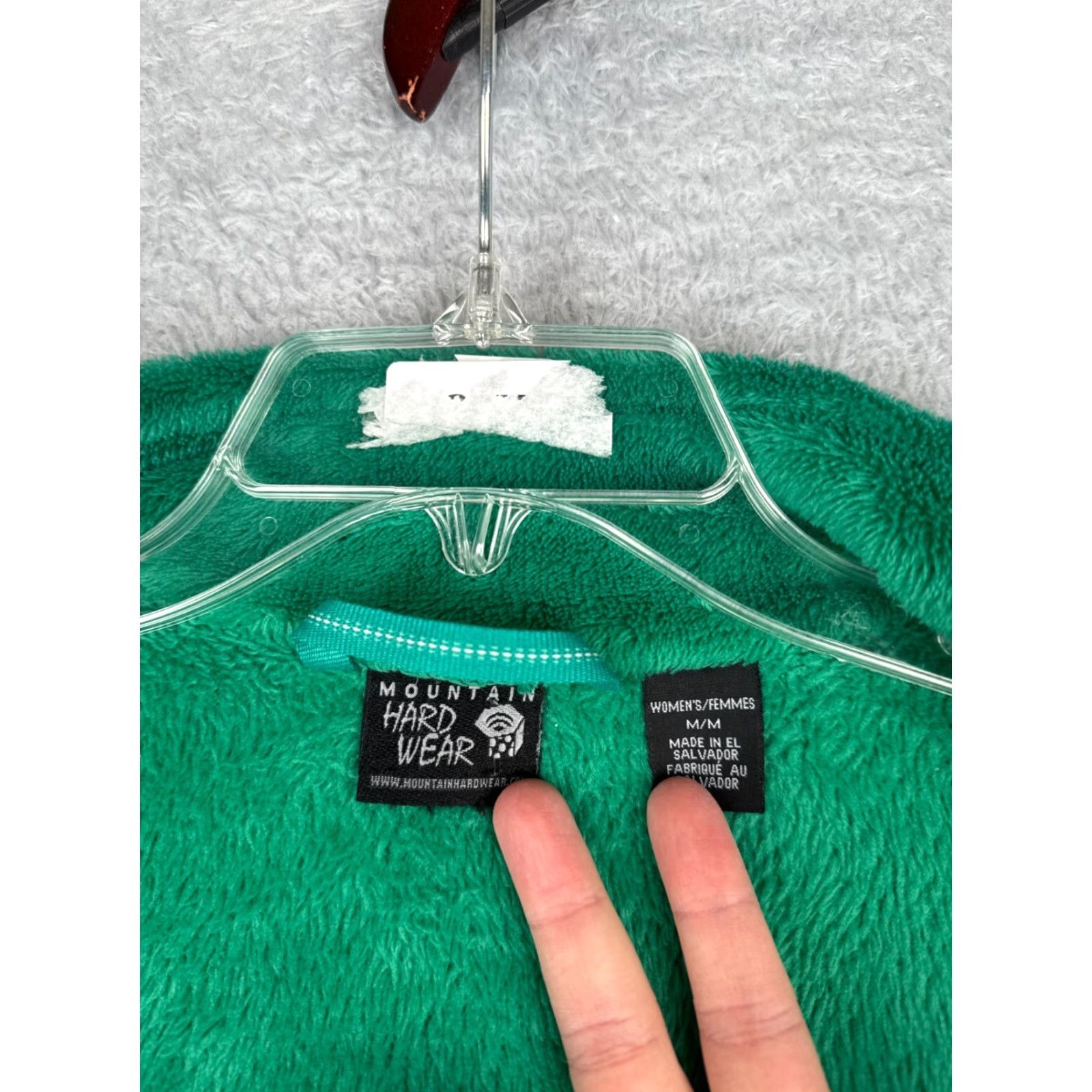 Mountain Hardwear Mountain Hardwear Jacket Womens Medium Green Deep Pile Fleece Polartec READ Size M / US 6-8 / IT 42-44 - 2 Thumbnail