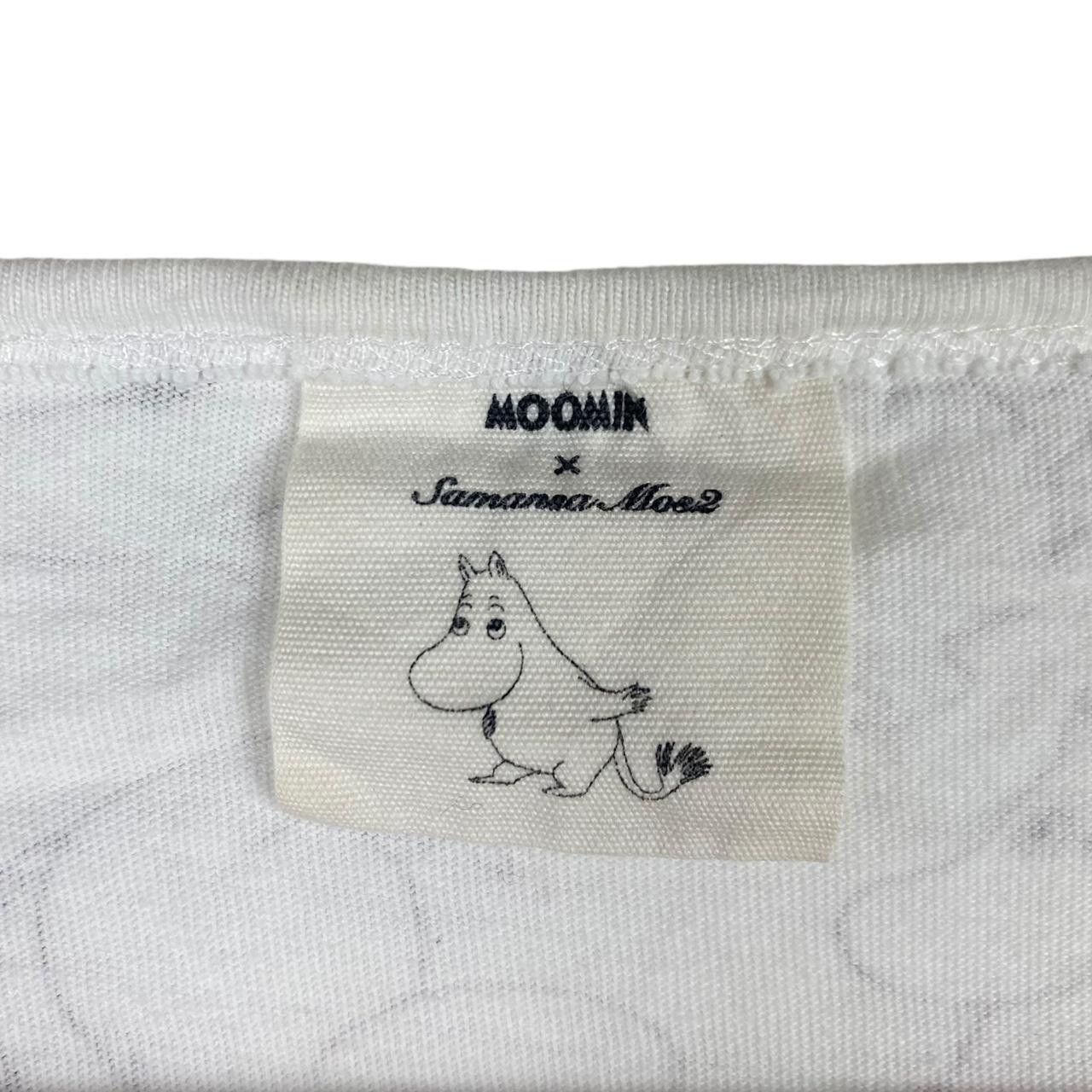 Other MOOMIN SNUFKIN x SAMANSA MOS2 Collection AOP Tee Shirt Top Size L / US 10 / IT 46 - 3 Thumbnail