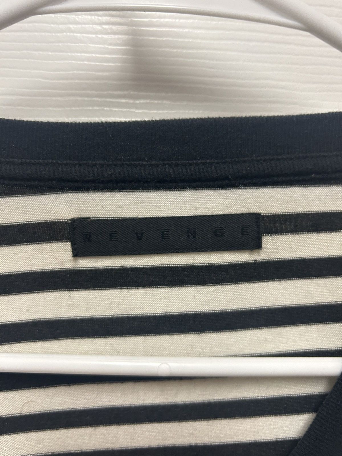 Revenge Revenge Black and White Blue Motion Logo Size US M / EU 48-50 / 2 - 3 Thumbnail