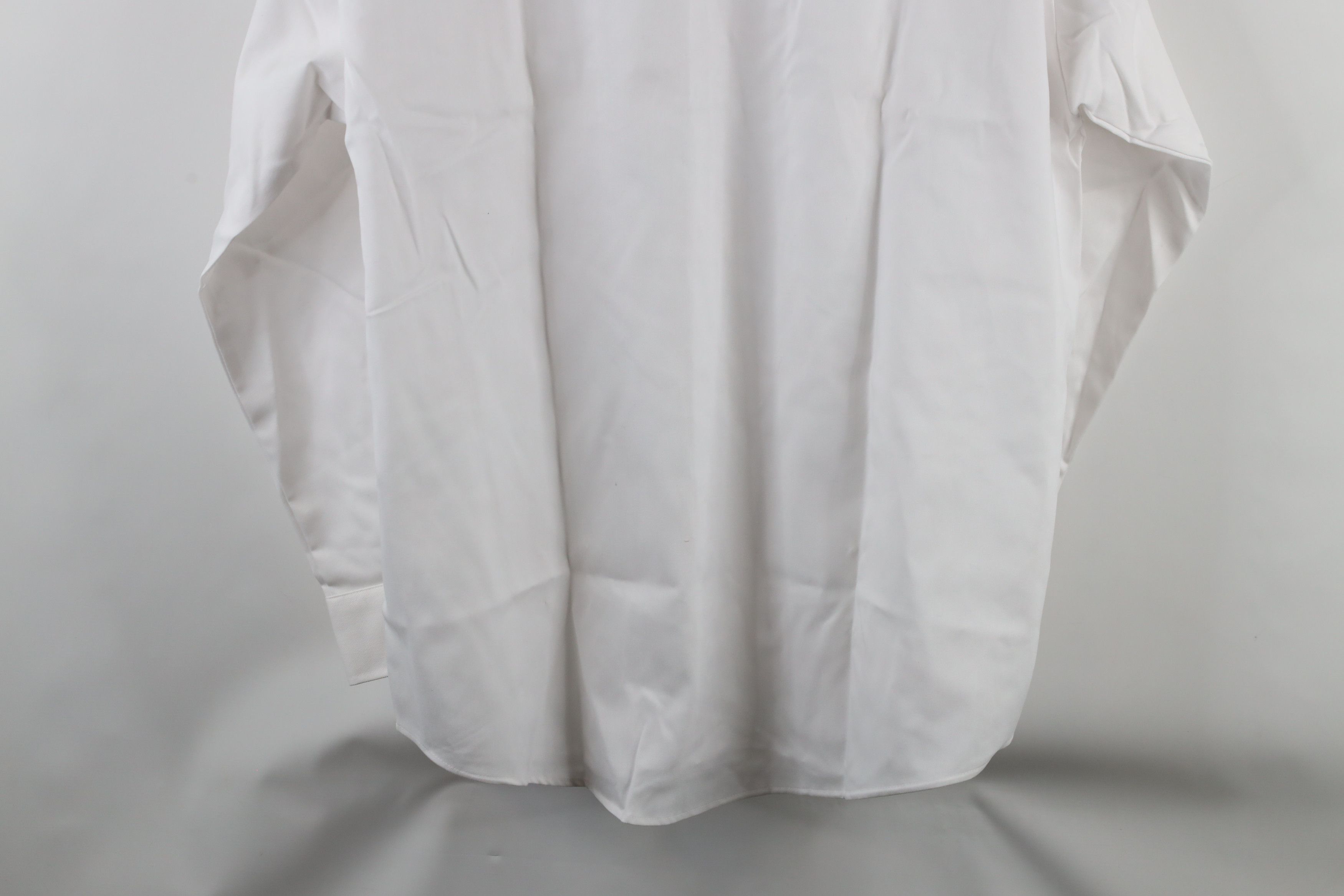 Big Mac × Vintage Vintage 90s Big Mac Blank Collared Work Button Shirt White Size US L / EU 52-54 / 3 - 11 Thumbnail