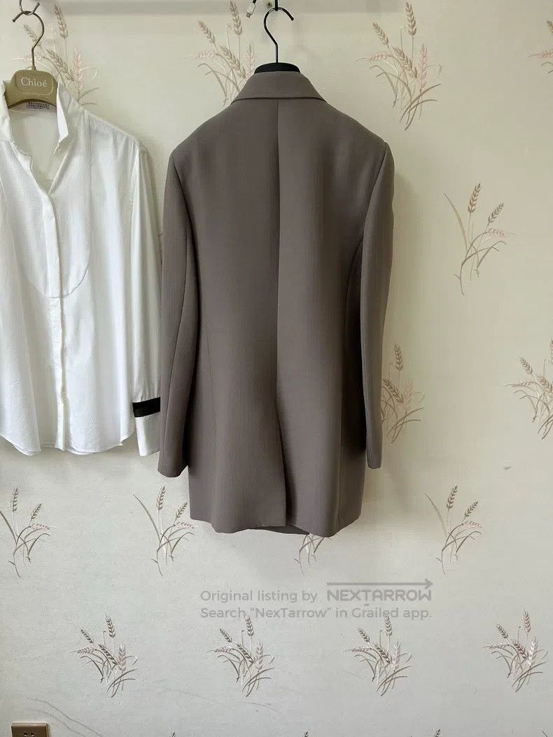 The Row The Row size 8 Marron High-End Woolen Coat Size M / US 6-8 / IT 42-44 - 3 Thumbnail