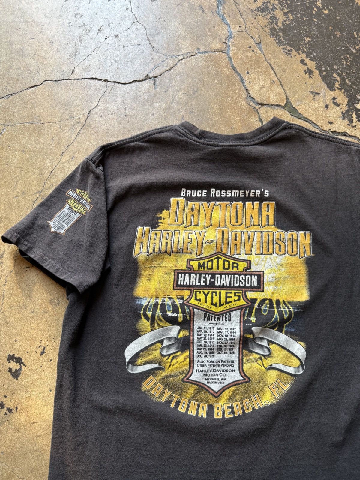 Harley Davidson Vintage Harley Davidson Biker Tee Size US L / EU 52-54 / 3 - 2 Thumbnail