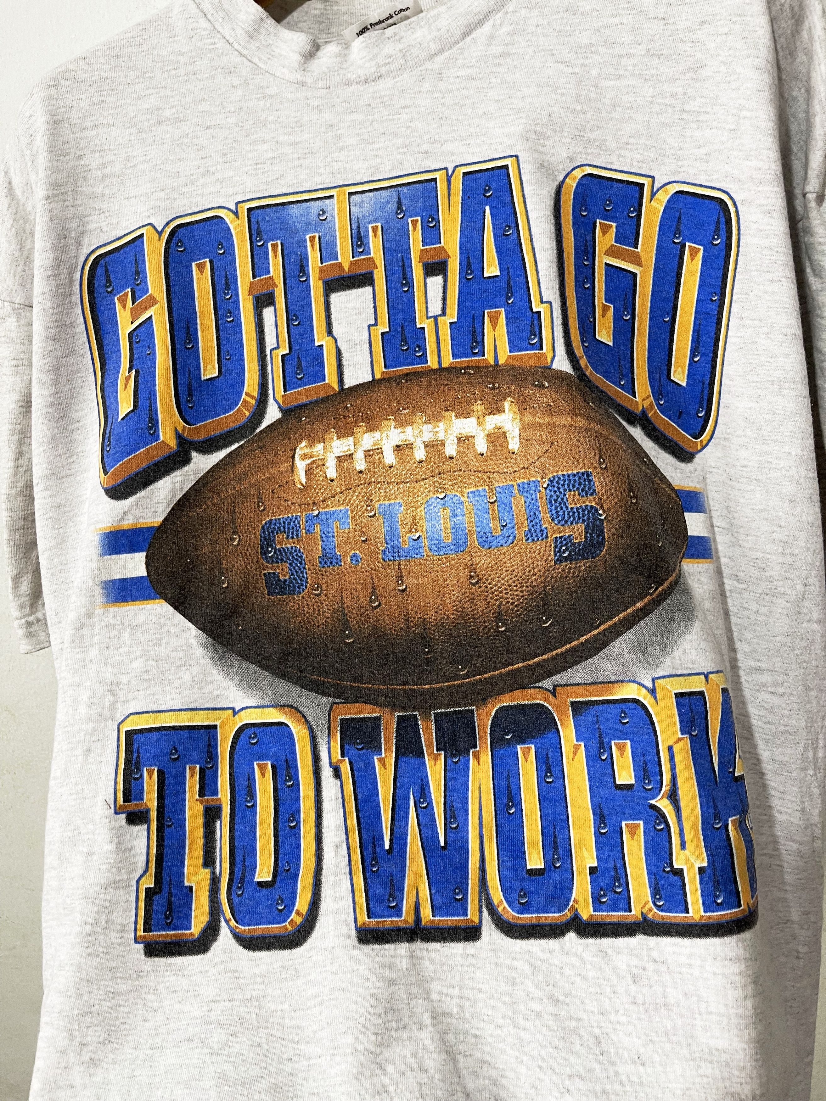NFL × Vintage Vintage St. Louis Rams NFL Shirt Size US XL / EU 56 / 4 - 2 Thumbnail