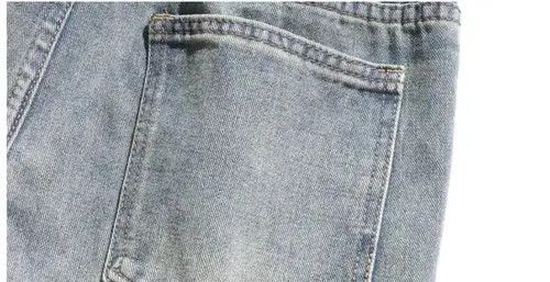 VIBE Retro heavy industry old washed jeans hip-hop wide-leg pants Size US 32 / EU 48 - 5 Thumbnail