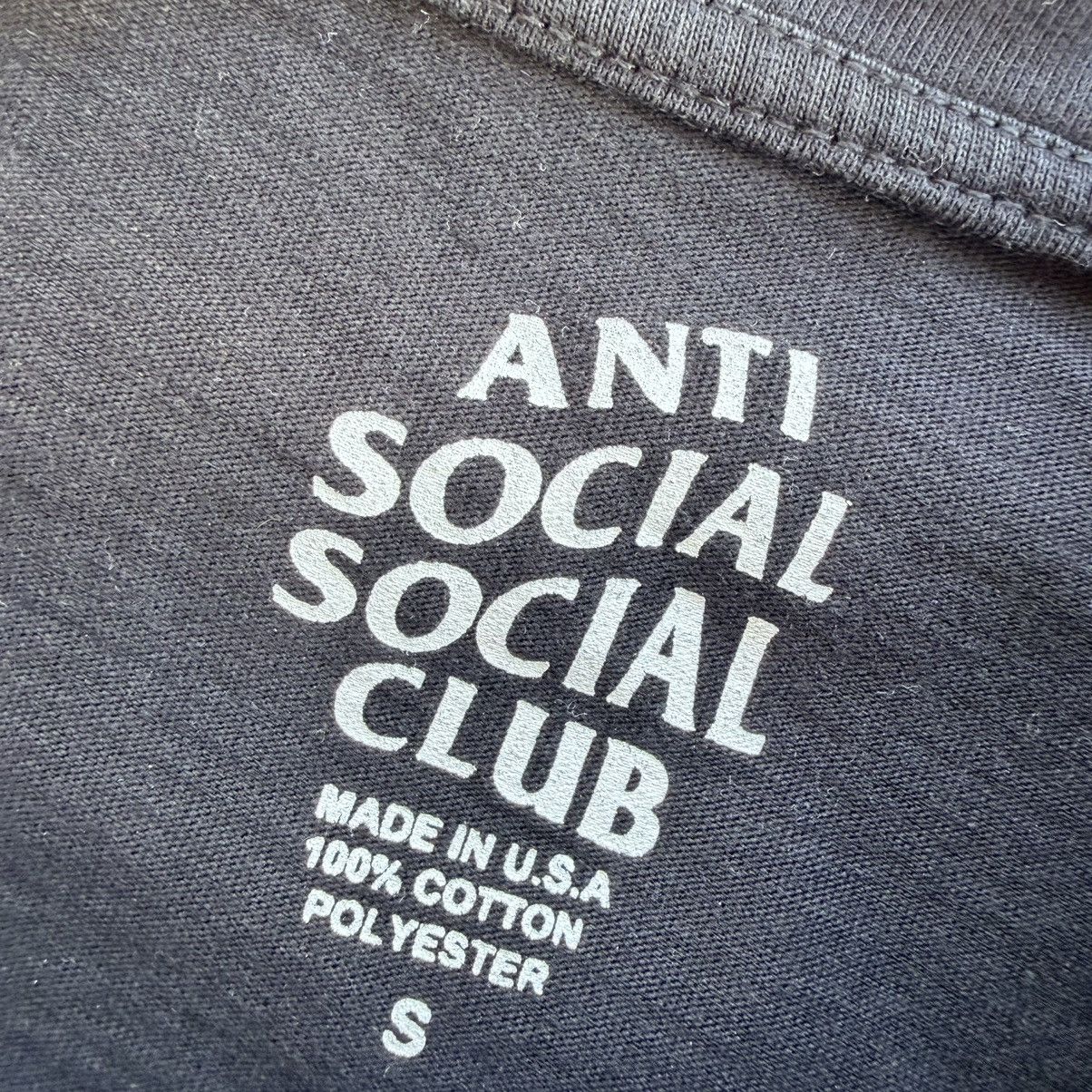Anti Social Social Club Anti Social Social Club T Shirt Men Size Small Spell Out Size US S / EU 44-46 / 1 - 2 Thumbnail