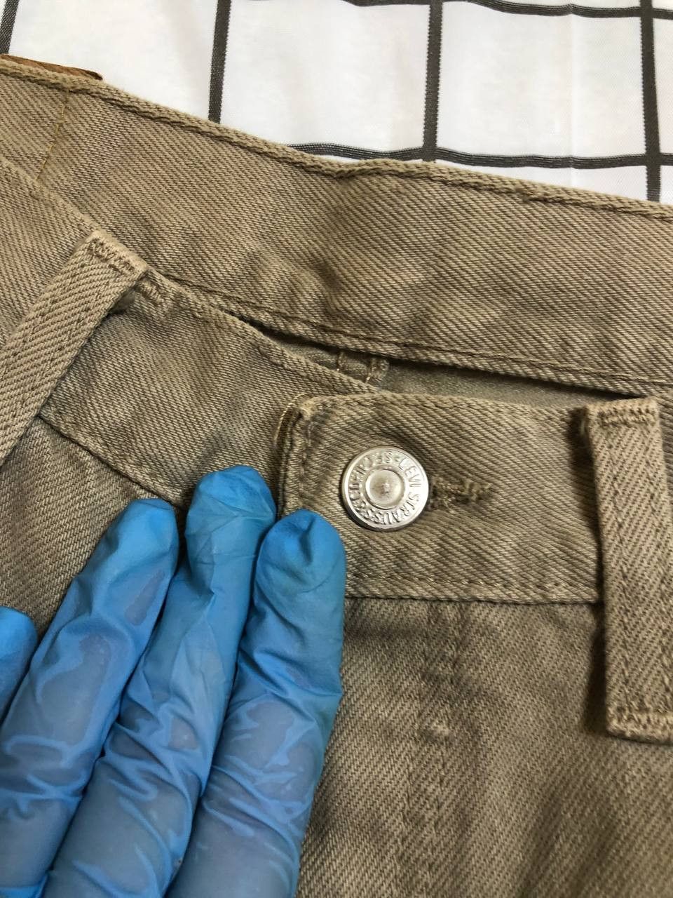 Levi's Levi's 501 Beige Vintage Denim Jeans 30x30 Size US 30 / EU 46 - 12 Thumbnail