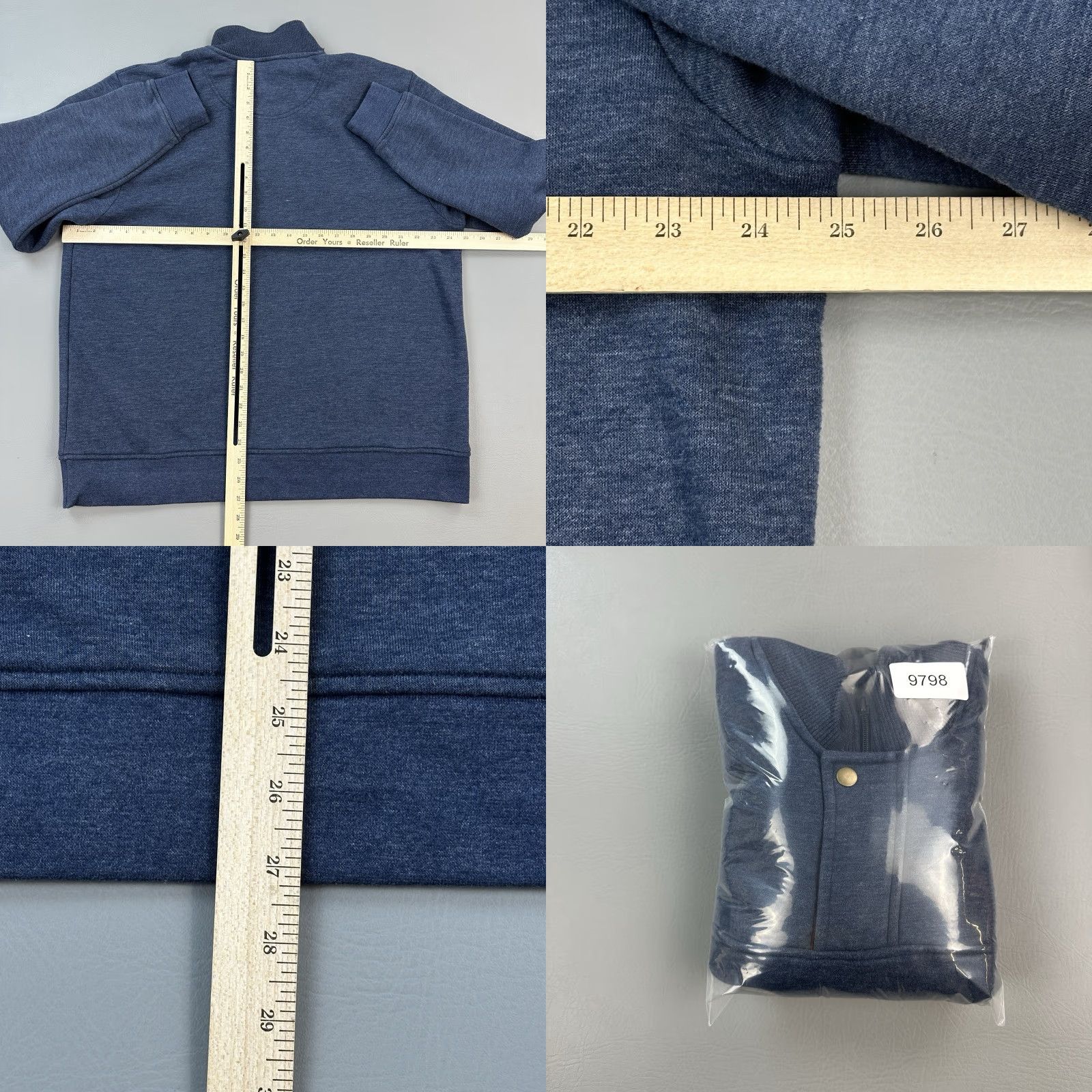 Orvis VINTAGE Orvis Pullover Sweatshirt 1/4 Zip Mens XL Blue Outdoor Casual Logo Embroidered Mock Neck Sportswear Size US XL / EU 56 / 4 - 9 Thumbnail