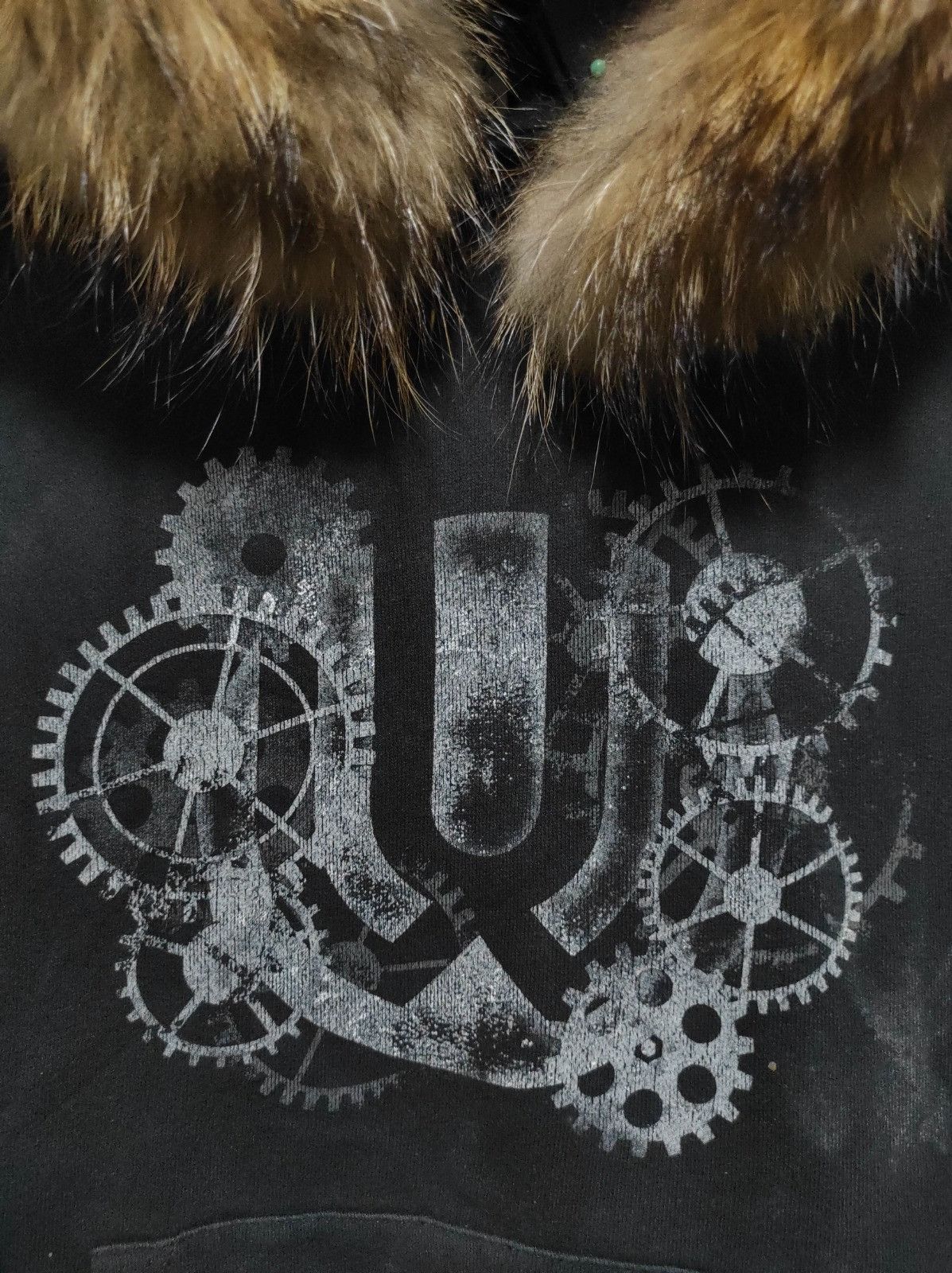 Japanese Brand Uver World fur hoodie ifsix LGB style Size US S / EU 44-46 / 1 - 6 Thumbnail