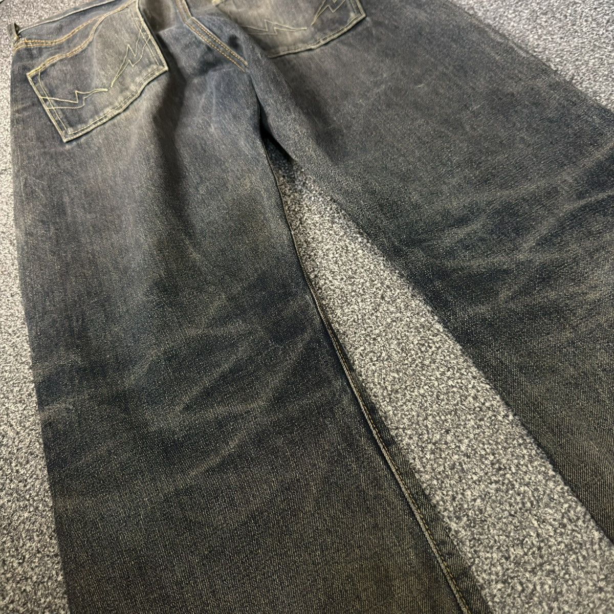 Studio D'Artisan Vintage Selvedge Dry Bones Fading Japanese Raw Denim Size US 32 / EU 48 - 9 Thumbnail