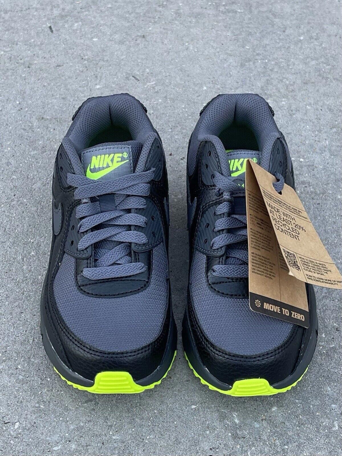 Nike Nike Air Max 90 Next Nature 'Black Volt Dark Grey' Sz 4 Size US 9 / EU 42 - 2 Thumbnail