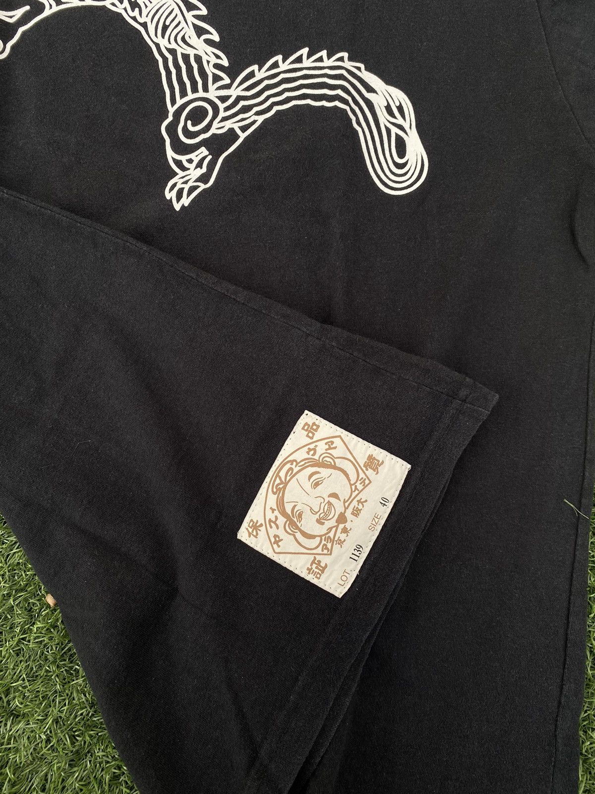 Evisu × Japanese Brand T SHIRT EVISU DRAGON ART BIG LOGO MADE IN JAPAN Size US XL / EU 56 / 4 - 4 Thumbnail