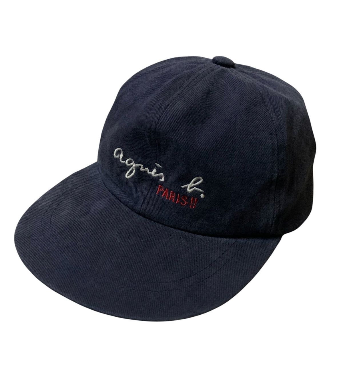 Japanese Brand × Vintage × agnes b. Vintage Agnes b Paris Navy Cap Size ONE SIZE - 1 Thumbnail