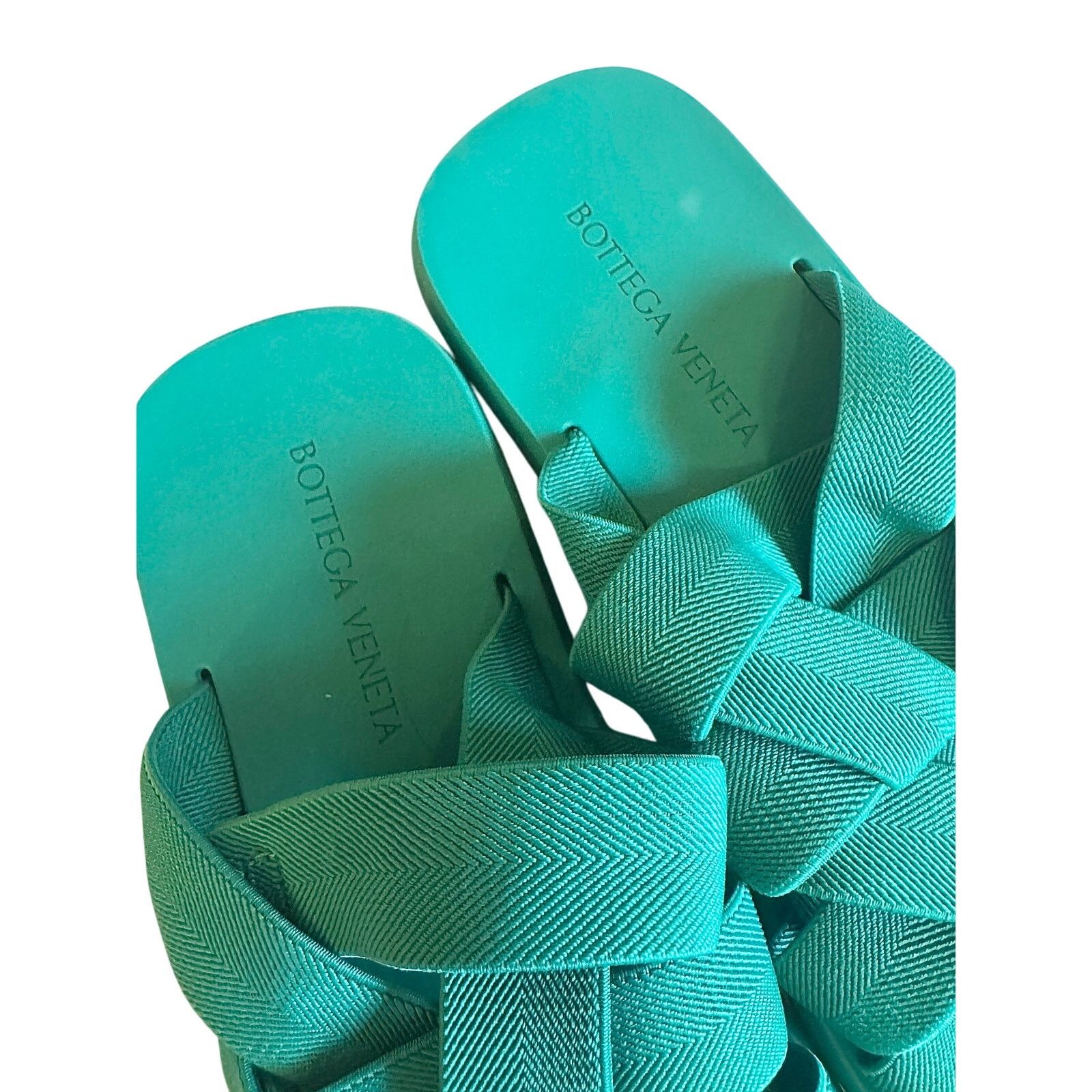 Bottega Veneta Bottega Veneta *NEW* Veneta Plat Mule Sandal Size US 11.5 / EU 44-45 - 3 Thumbnail