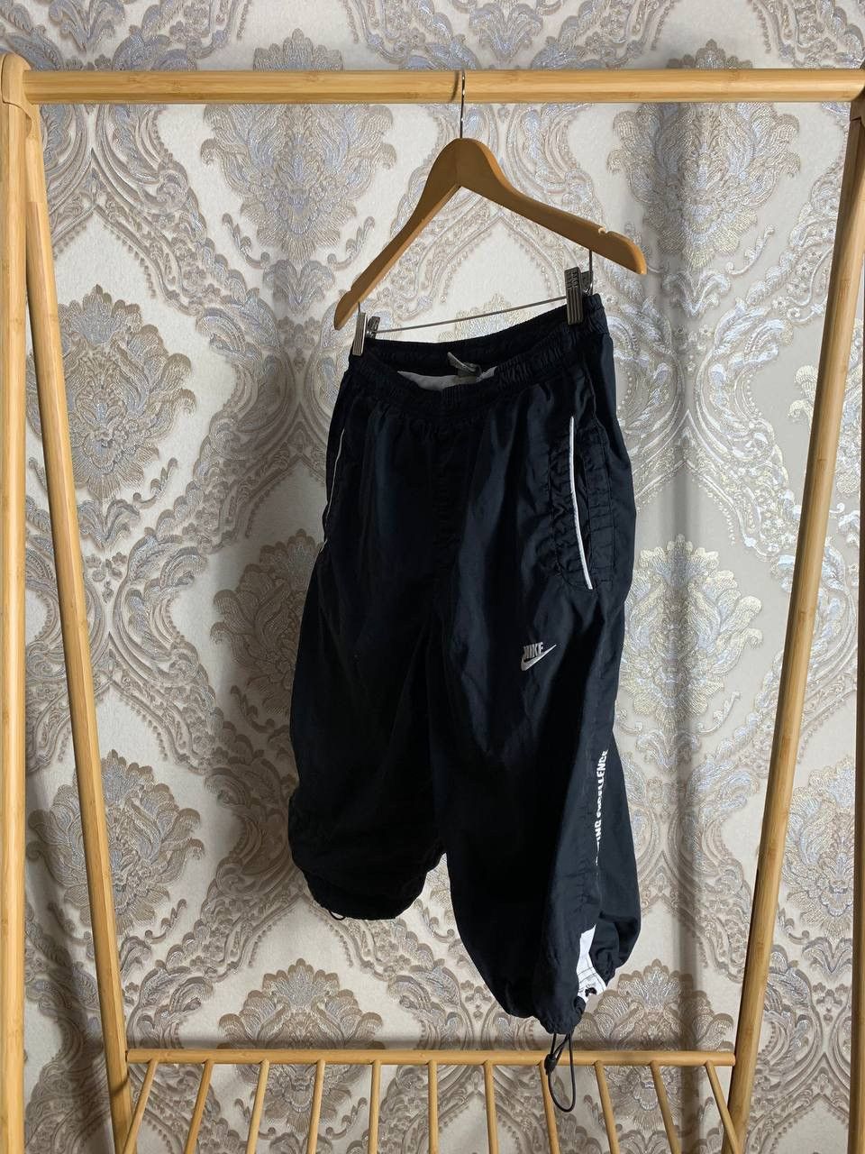 Nike × Vintage VERY RARE NIKE SHORTS PANTS DRILL SWOOSH JAPAN STYLE 90s Size US 34 / EU 50 - 5 Thumbnail