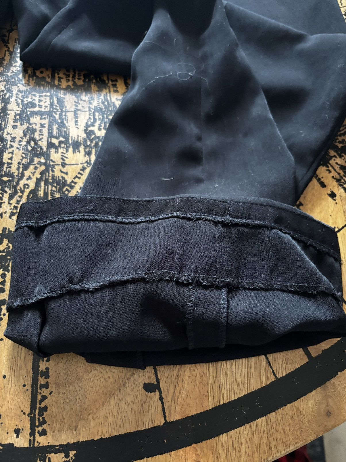 Vintage Vintage 1960/70s Tailored Black Trousers High Waisted Size US 34 / EU 50 - 7 Thumbnail