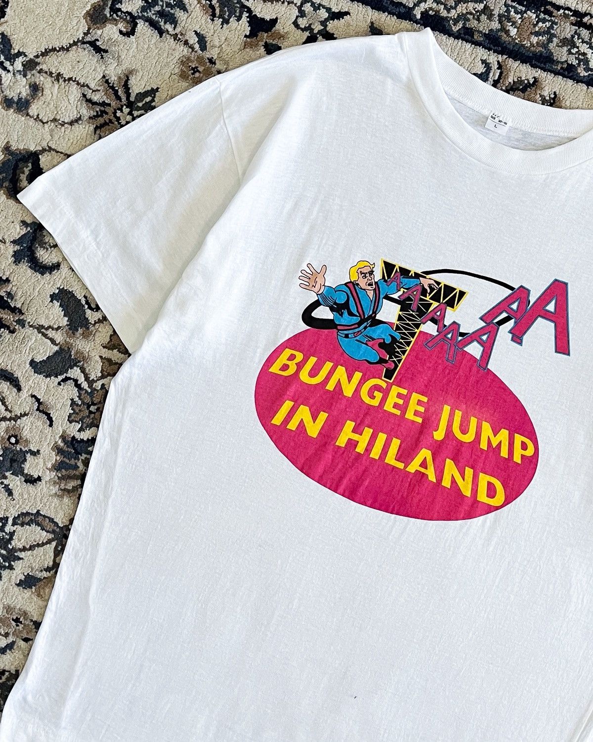 Anime Vintage Bungee Jump In Hiland Size US L / EU 52-54 / 3 - 3 Thumbnail