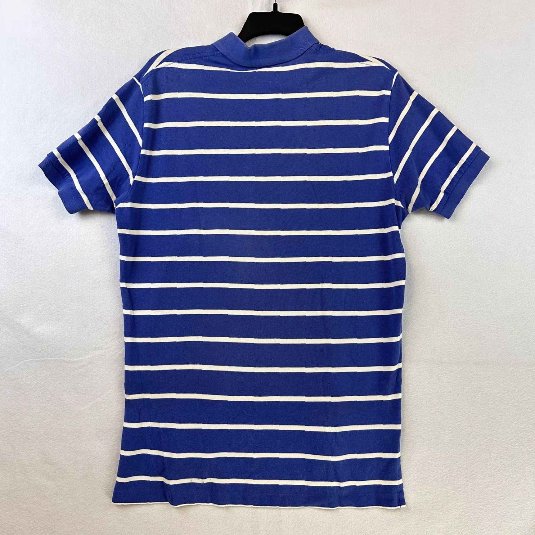 Polo Ralph Lauren VINTAGE Polo Ralph Lauren Polo Shirt Mens Large Blue White Striped Classic Fit Cotton Size US L / EU 52-54 / 3 - 7 Thumbnail
