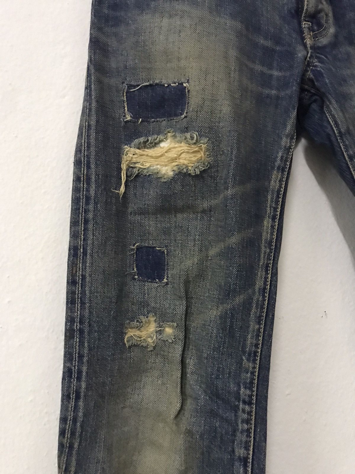 Hysteric Glamour Vintage hysteric glamour distressed style selvedge punk Size 30" / US 8 / IT 44 - 14 Thumbnail