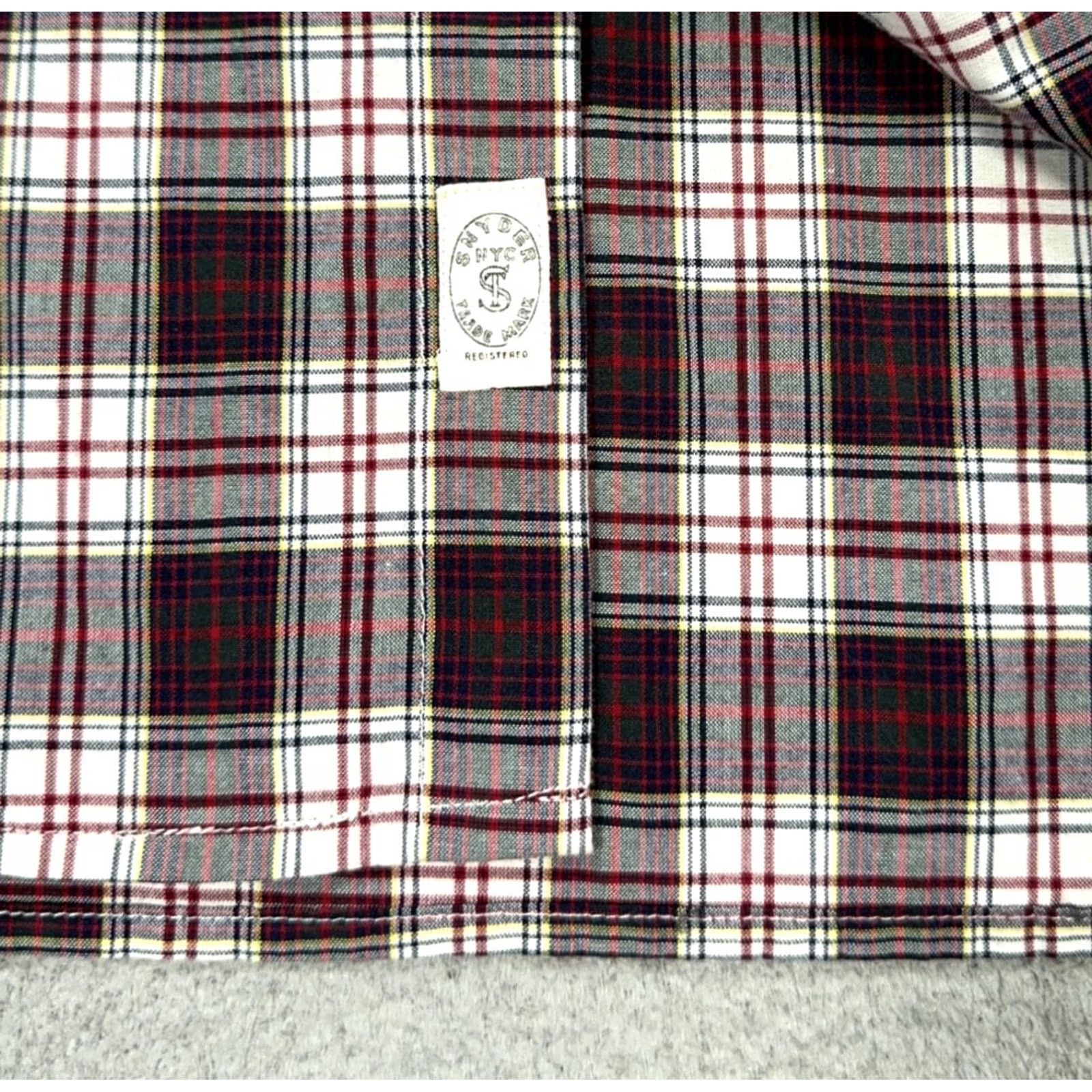Todd Snyder Todd Snyder X ODIN Plaid Shirt Men XL Cotton Lightweight Button 1 Pocket Limited Size US XL / EU 56 / 4 - 4 Thumbnail