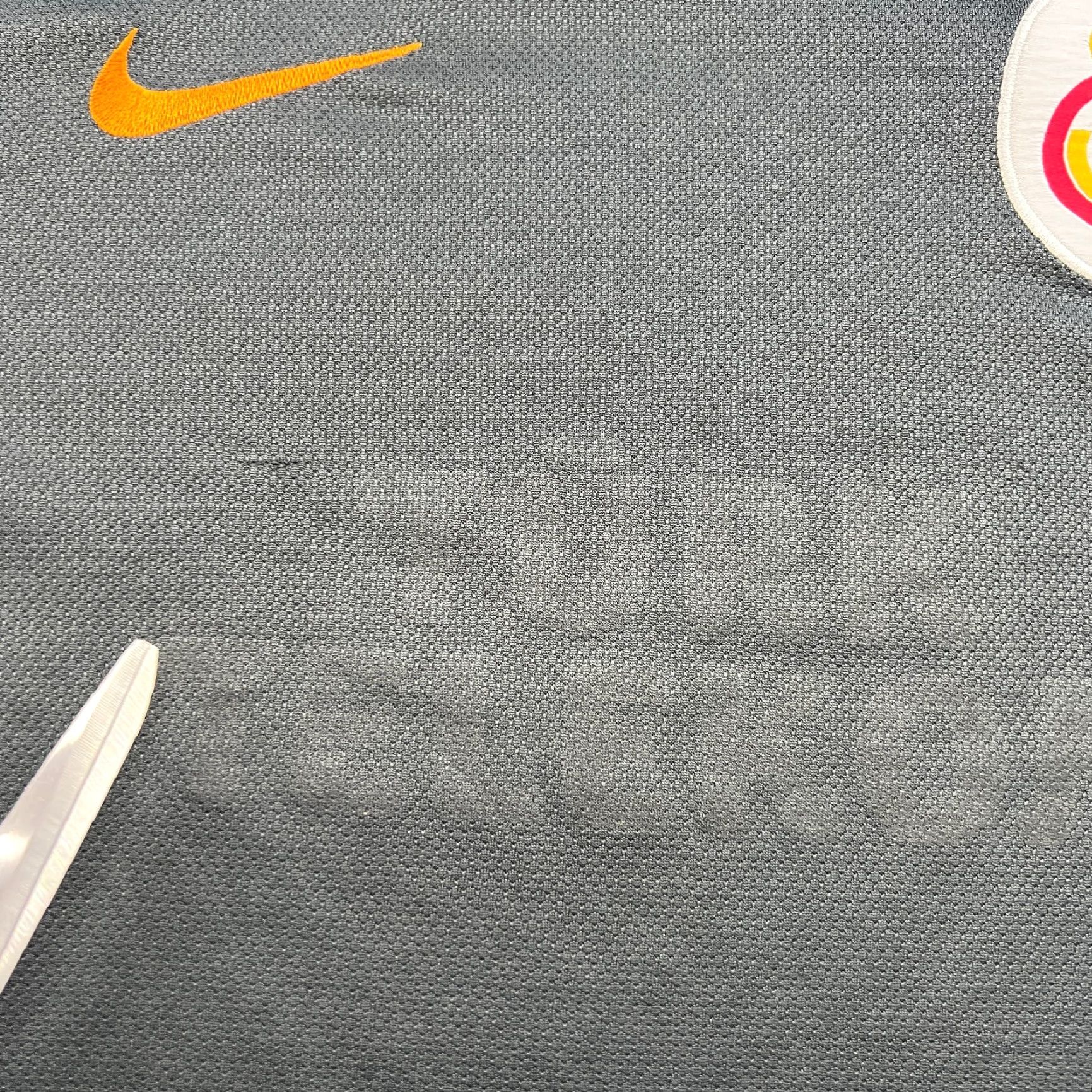 Nike Nike Galatasaray 2013 2014 Away Football Jersey Mens L Shirt Gray Short Sleeve Moisture Wicking Quick Dry Sports Football Mens Clothing Size US L / EU 52-54 / 3 - 7 Thumbnail