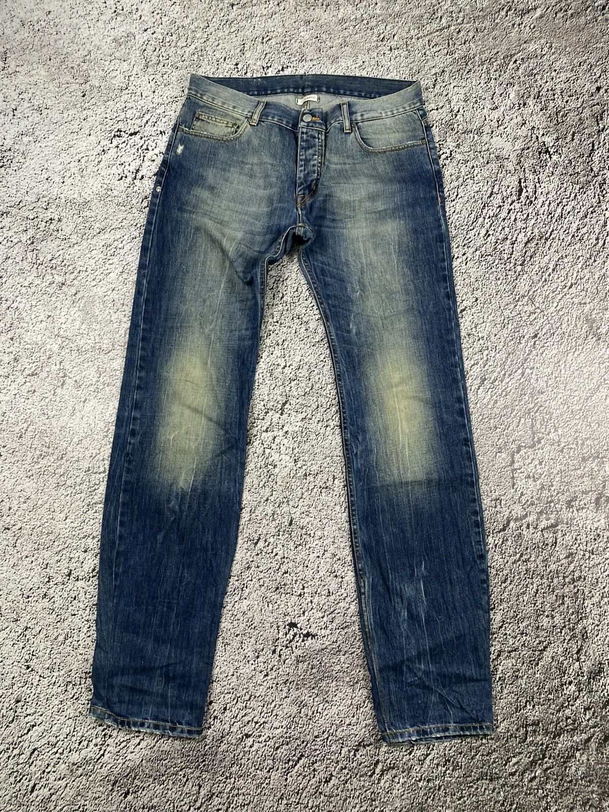 GF Ferre Vintage Y2K GF Ferre straight faded denim jeans streetwear Size US 34 / EU 50 - 2 Thumbnail