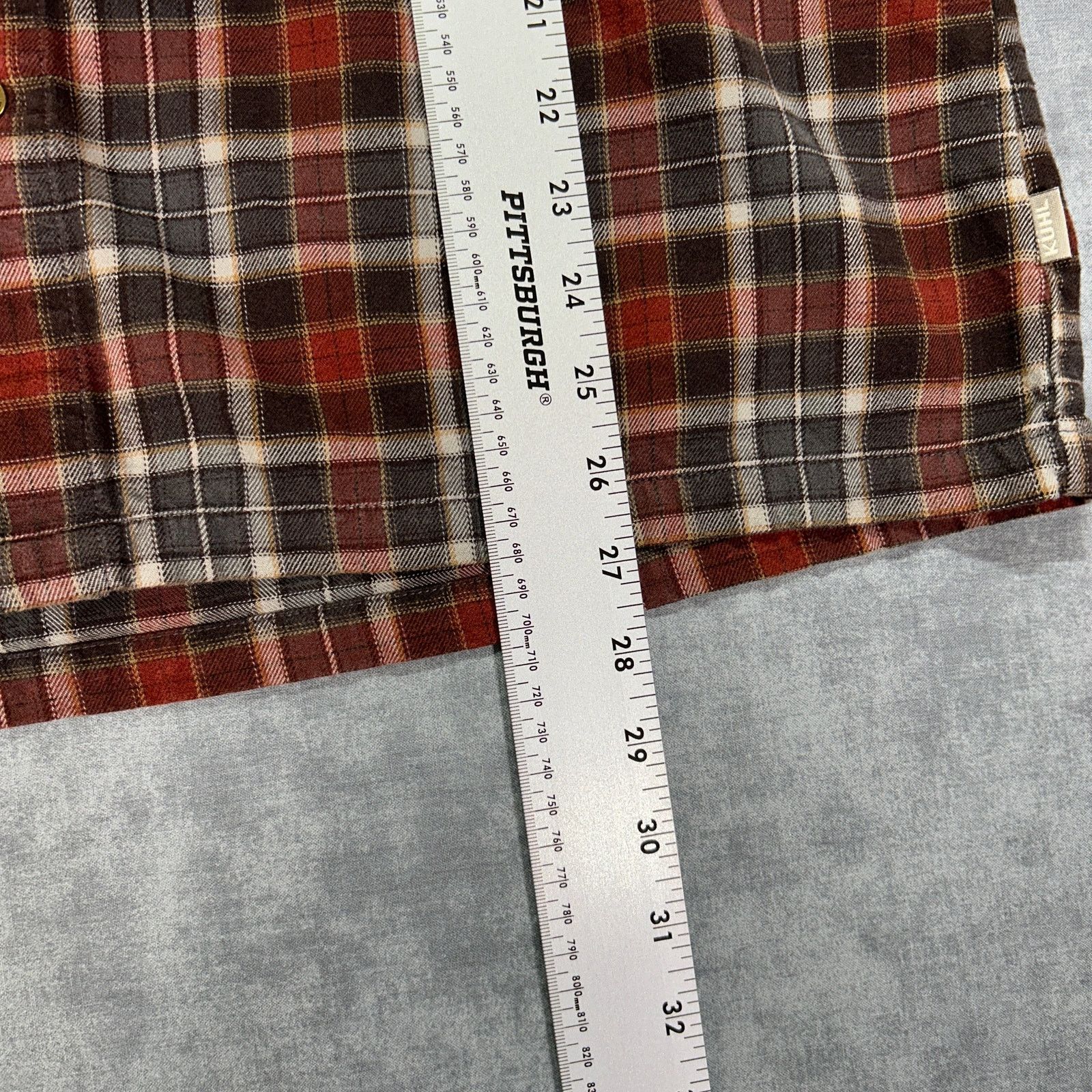 Kuhl Kuhl Dillingr plaid outdoor casual metal button flannel mn L Size US L / EU 52-54 / 3 - 9 Thumbnail