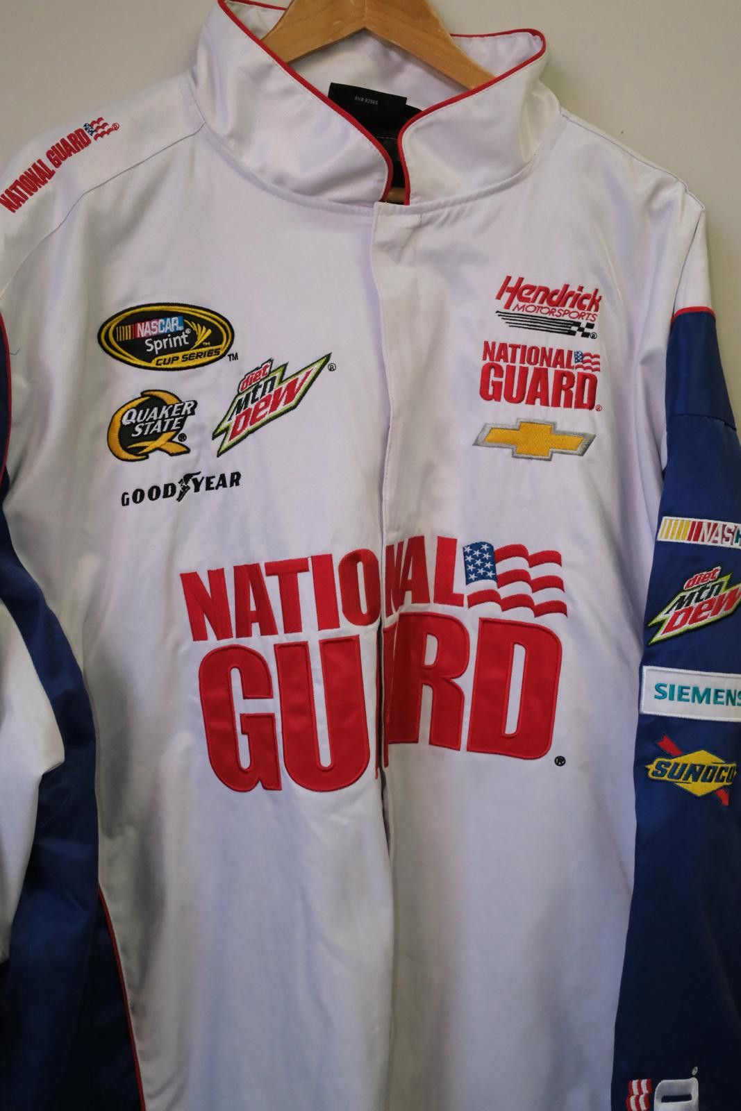 Chase Authentics 00's Chase Authentic National Guard Nascar Sprint Jacket Size 3XL / US 20-22 - 3 Thumbnail