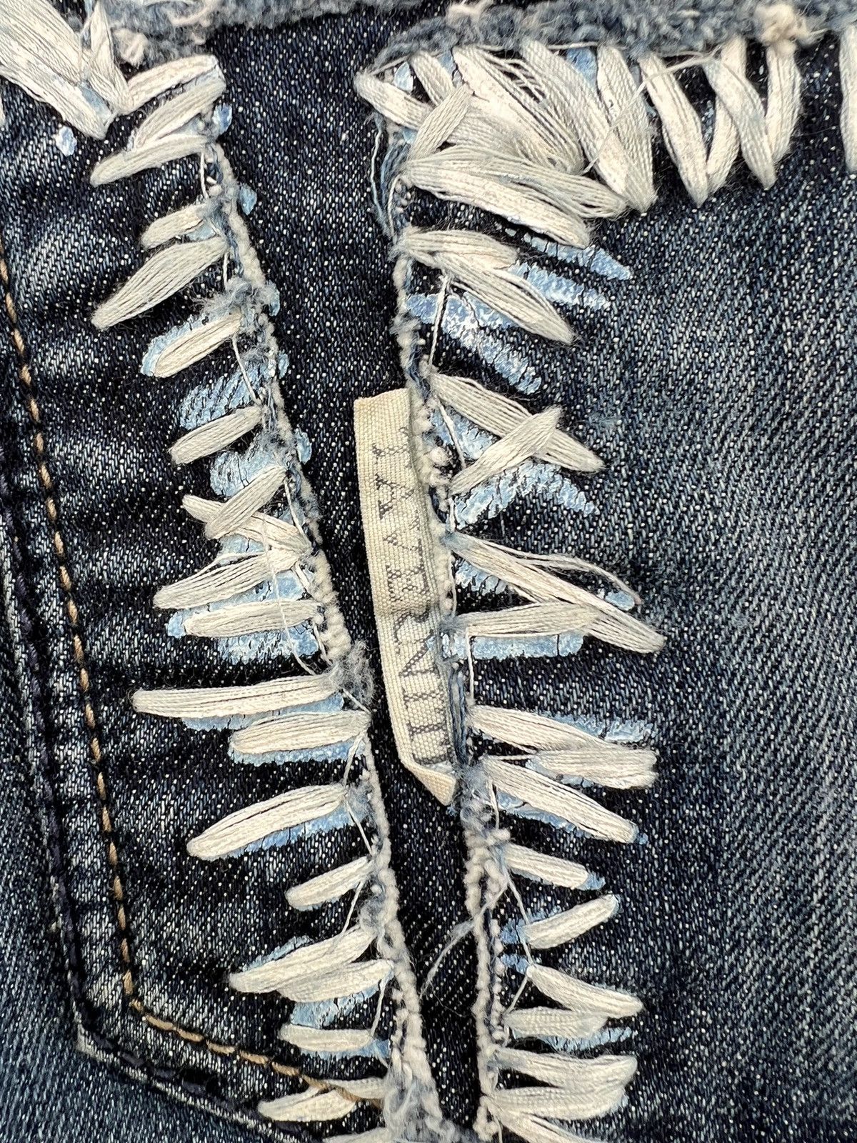 Jimmy Taverniti Vintage Taverniti So Jeans James 19 Fade Blue Denim Flare Size US 36 / EU 52 - 18 Thumbnail