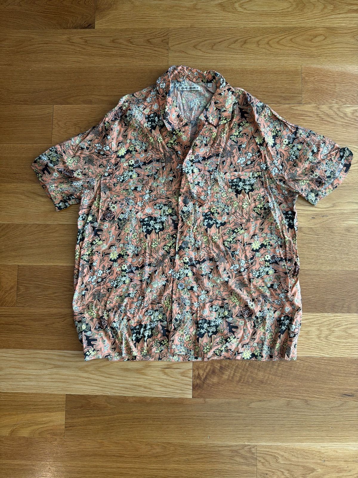 Our Legacy Our Legacy Psychedelic Floral Print Size US S / EU 44-46 / 1 - 1 Thumbnail