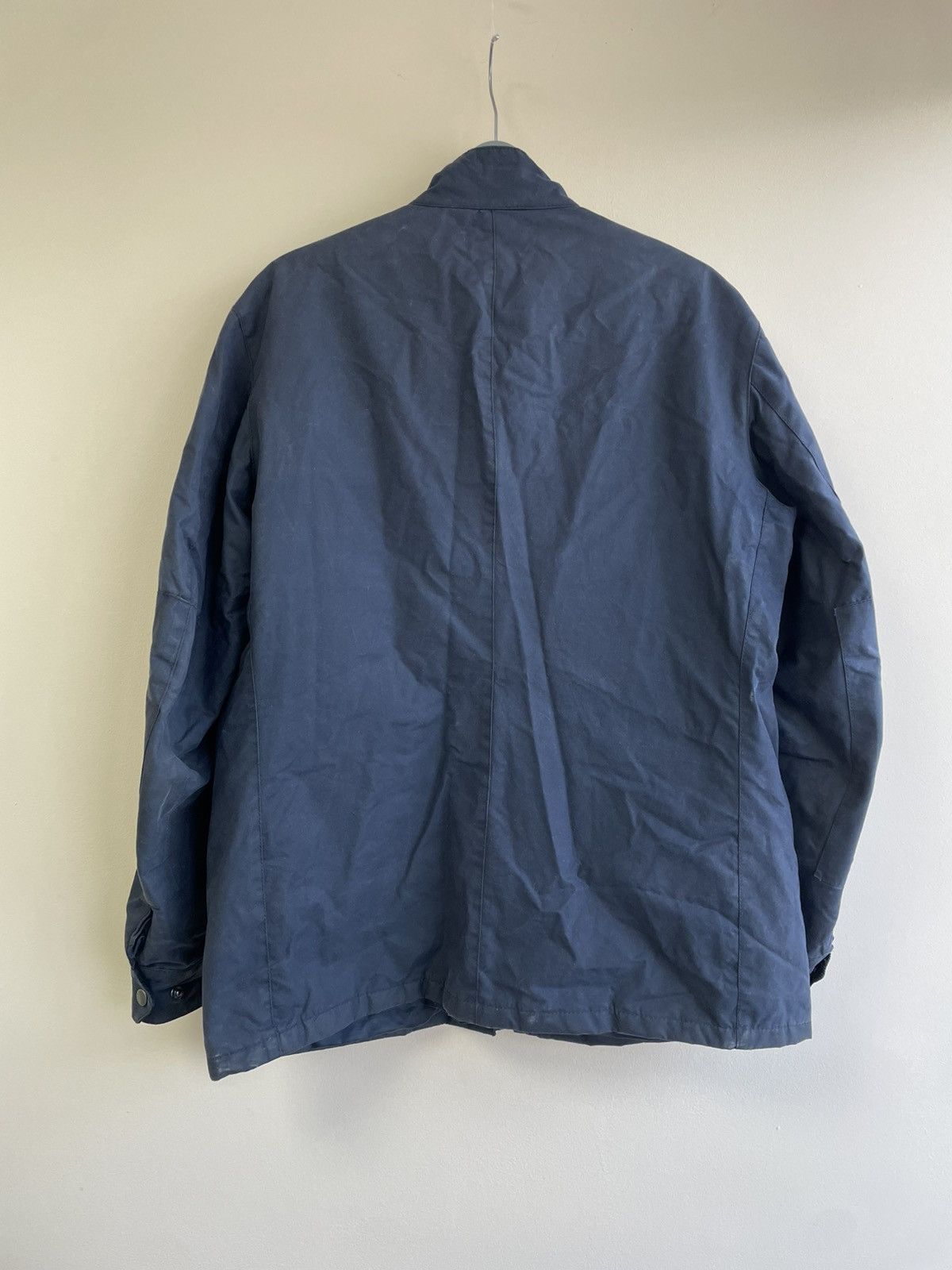 Barbour Barbour International Blue Duke Wax Jacket Size US XL / EU 56 / 4 - 10 Thumbnail