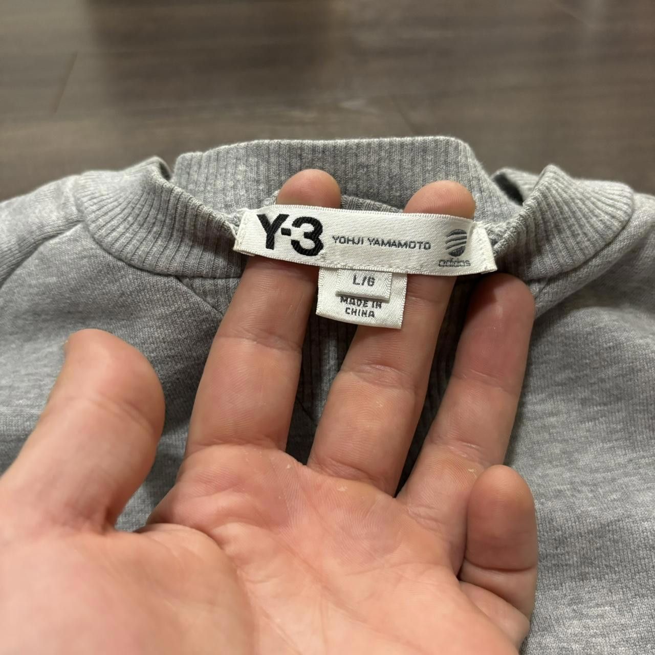Y-3 Vintage Adidas Yohji Yamamoto Y 3 Crewneck Sweatshirt Size US L / EU 52-54 / 3 - 8 Thumbnail