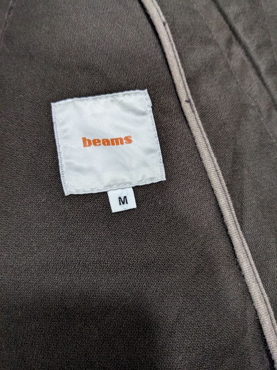 Beams Japan BEAMS JAPAN POCKET WESTERN STYLE BROWN TRENCH VEST COAT Size US S / EU 44-46 / 1 - 6 Thumbnail