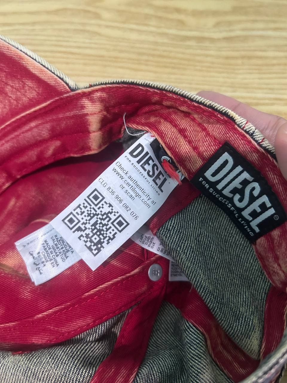 Diesel Diesel Cap C-Seymon Size ONE SIZE - 4 Thumbnail