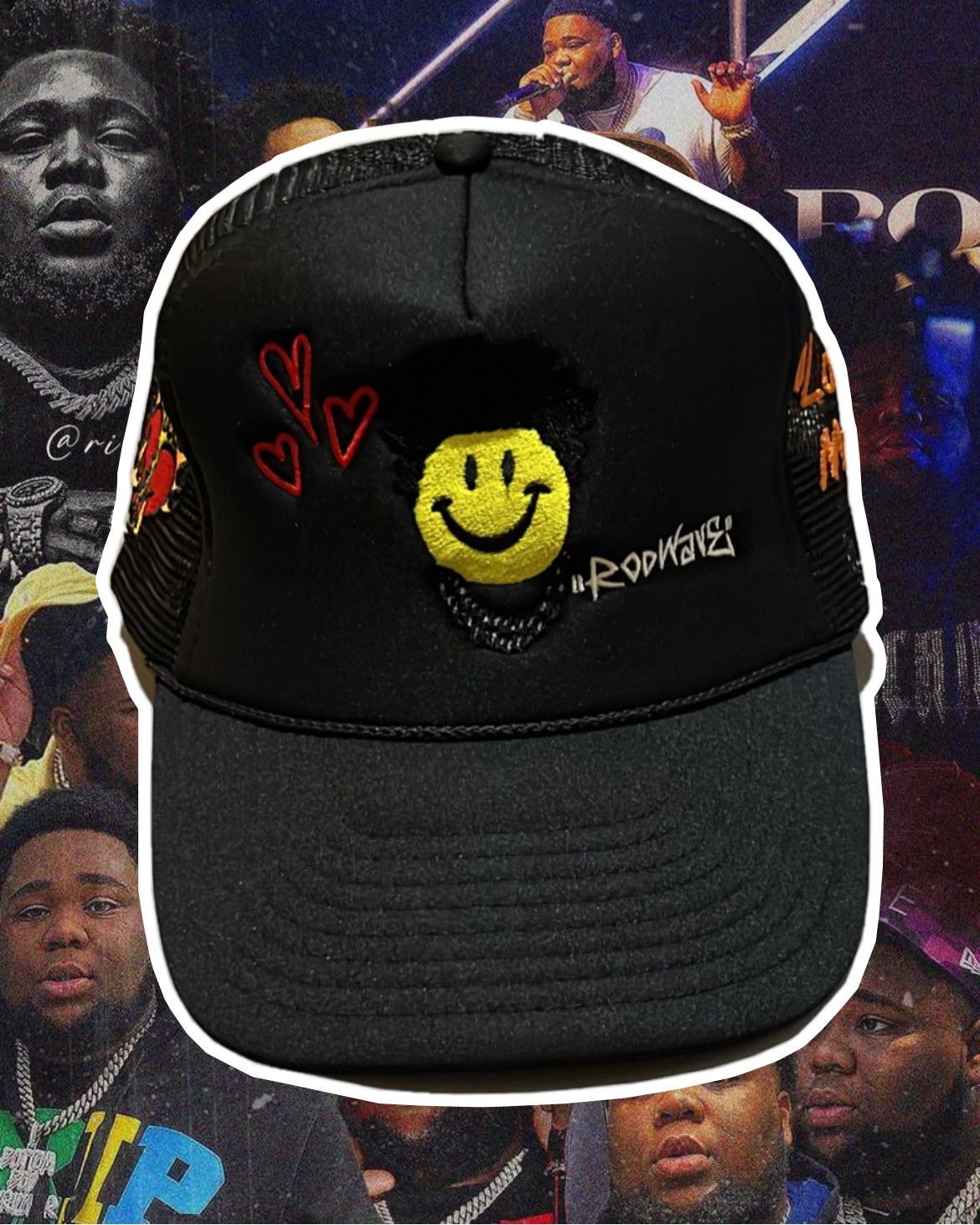 Rap Tees Rod Wave Trucker Hat Size ONE SIZE - 3 Thumbnail