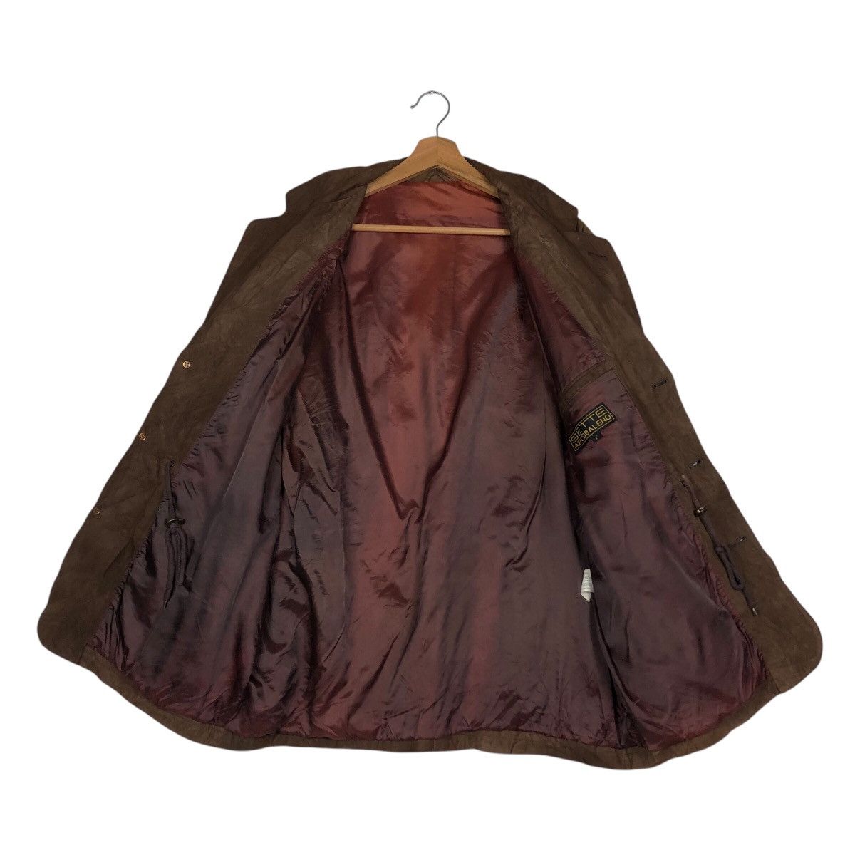 Japanese Brand 📌Vtg Genuine Leather Jacket Sette Arcobaleno Issey Miyake Size US M / EU 48-50 / 2 - 14 Thumbnail