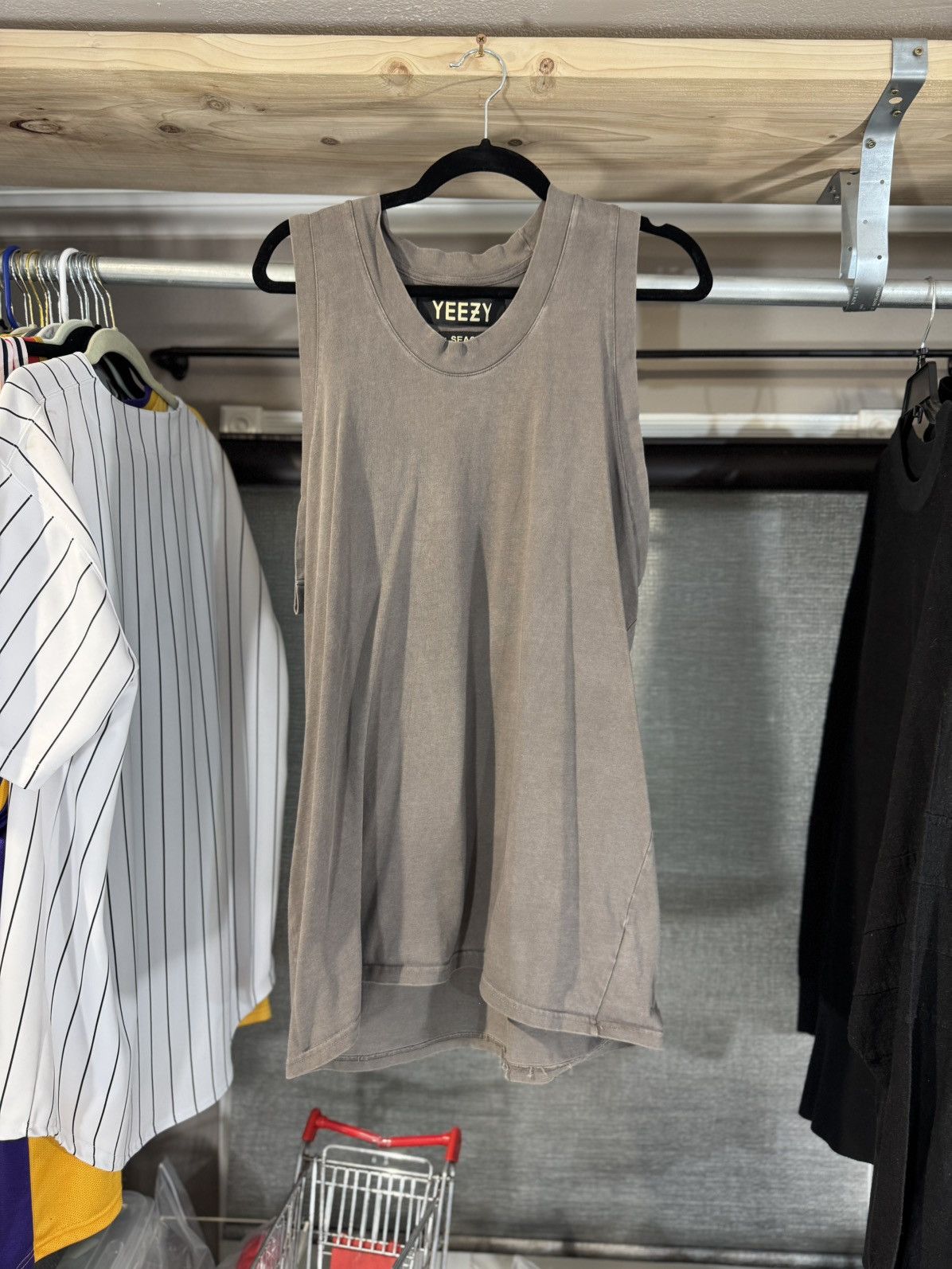 Adidas Grail: Season 1 YEEZY SEASON 1 distress tank Size US M / EU 48-50 / 2 - 1 Thumbnail