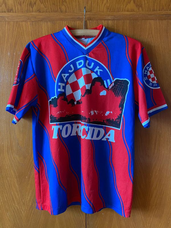 Vintage Torcida Hajduk Split shirt Size US M / EU 48-50 / 2 - 2 Thumbnail