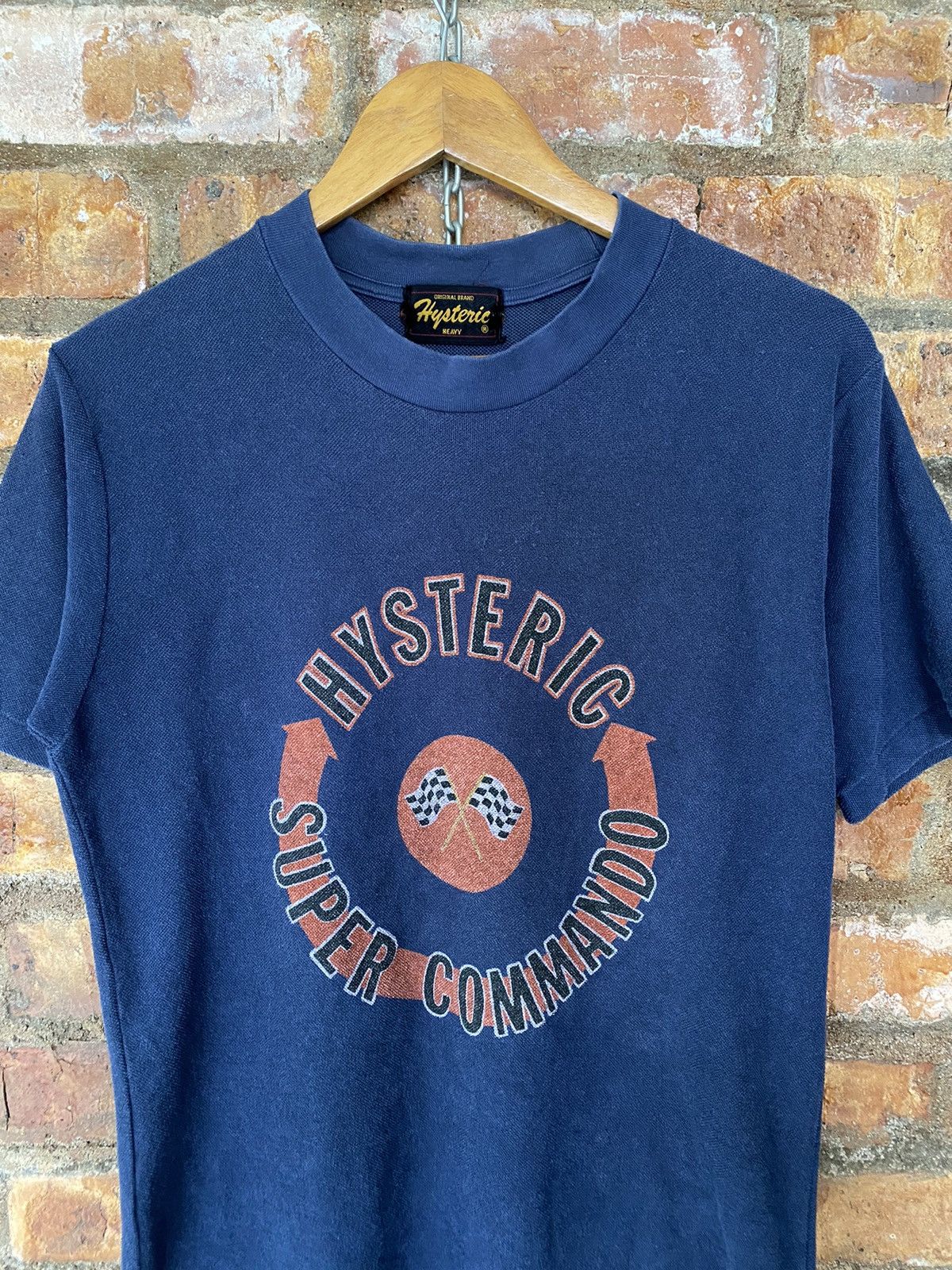 Hysteric Glamour 90s HG super commando towel cotton tee Size US M / EU 48-50 / 2 - 3 Thumbnail