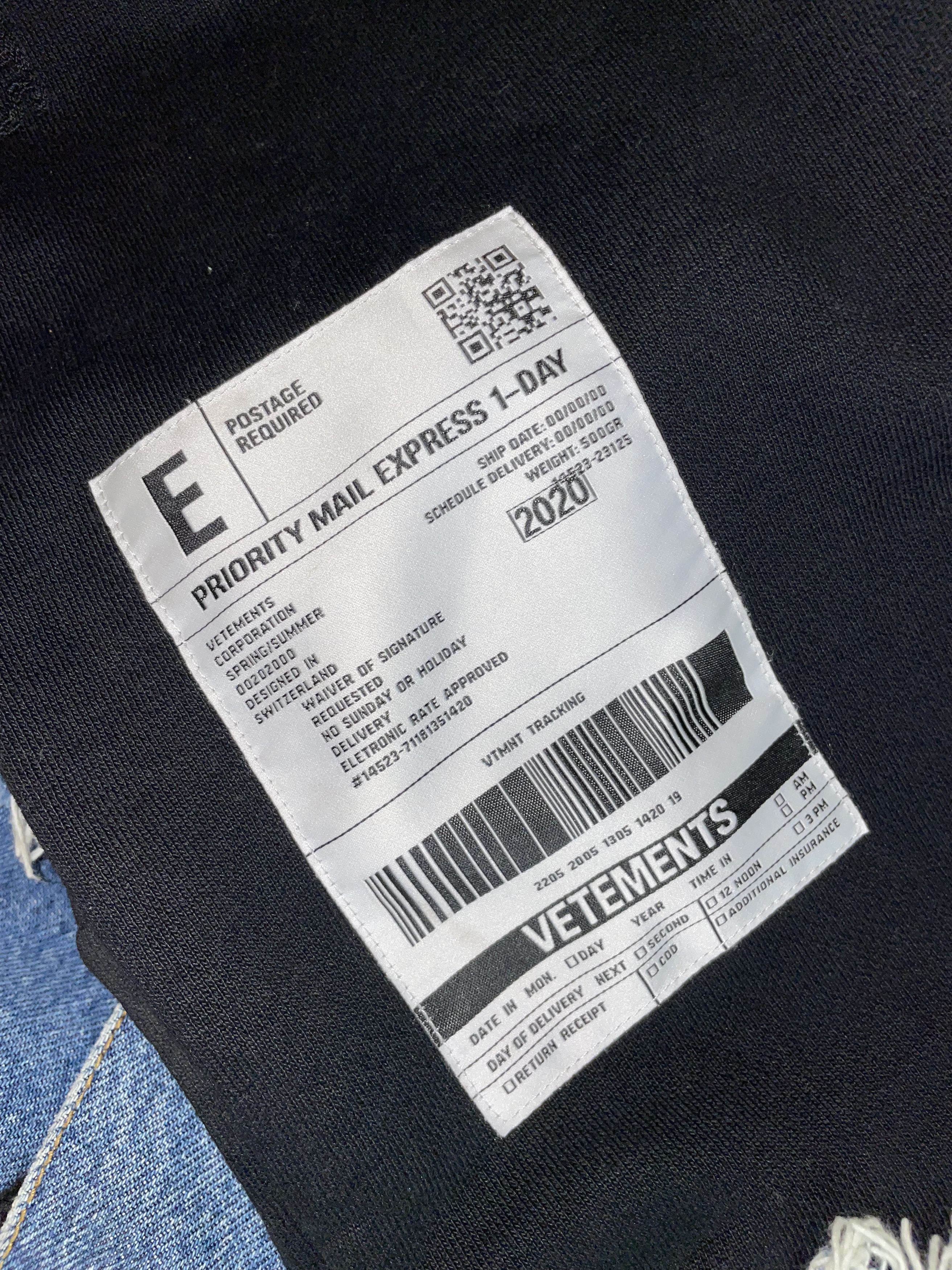 Vetements Vetements Hooded Denim Jacket Size US M / EU 48-50 / 2 - 3 Thumbnail