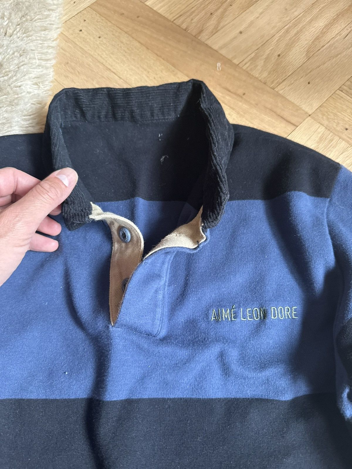 Aime Leon Dore Aime Leon Dore Classic Rugby Shirt Size US S / EU 44-46 / 1 - 2 Thumbnail
