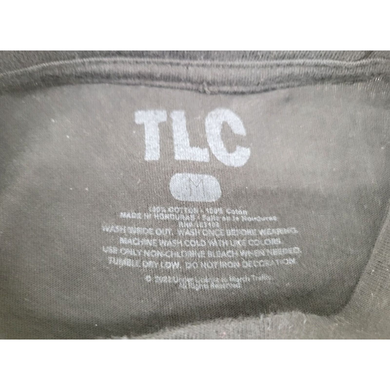 Etro TLC No Scrubs Rap T Shirt Retro Hip Hop Black Medium Shirt Unisex Adults Short Sleeve Crew Neck Graphic Print Band 2000s Size US M / EU 48-50 / 2 - 8 Thumbnail