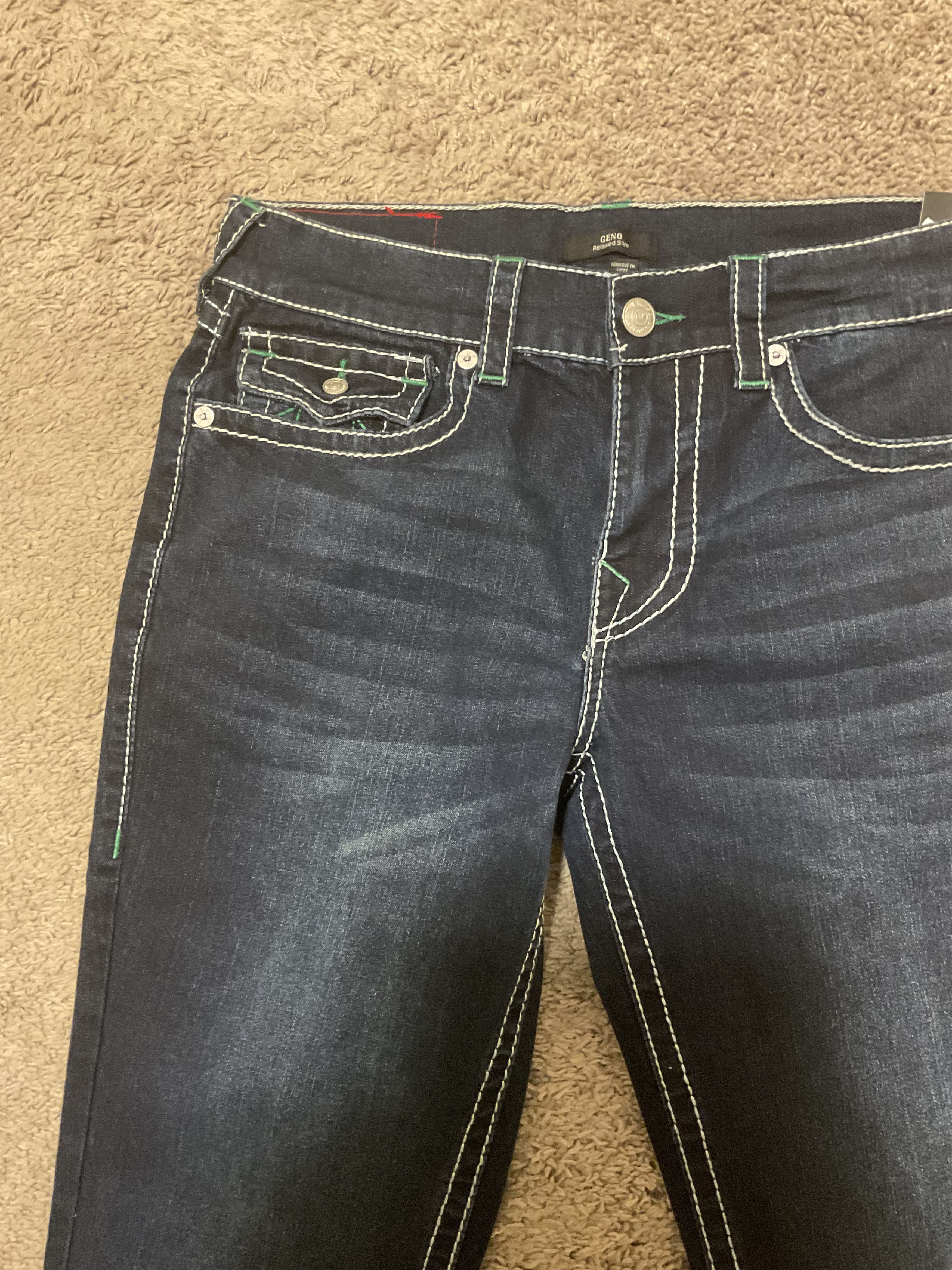 True Religion True Religion Geno Big Flap Slim Size US 33 - 6 Thumbnail