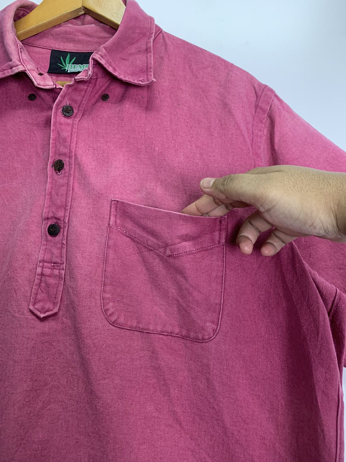 Japanese Brand × Vintage Hemp Bummers lab Shirt Size US L / EU 52-54 / 3 - 8 Thumbnail